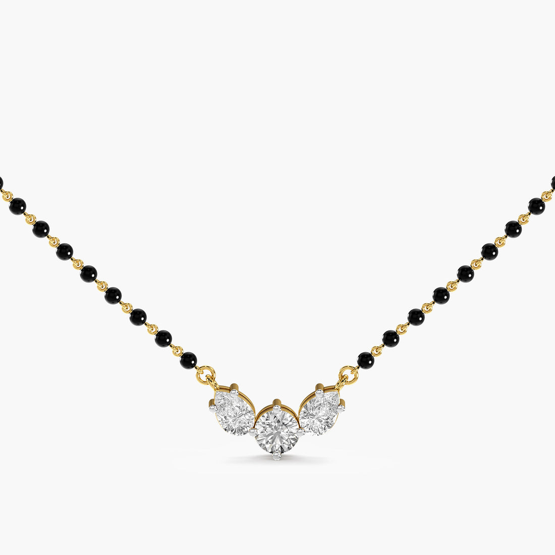Trio Diamond Mangalsutra