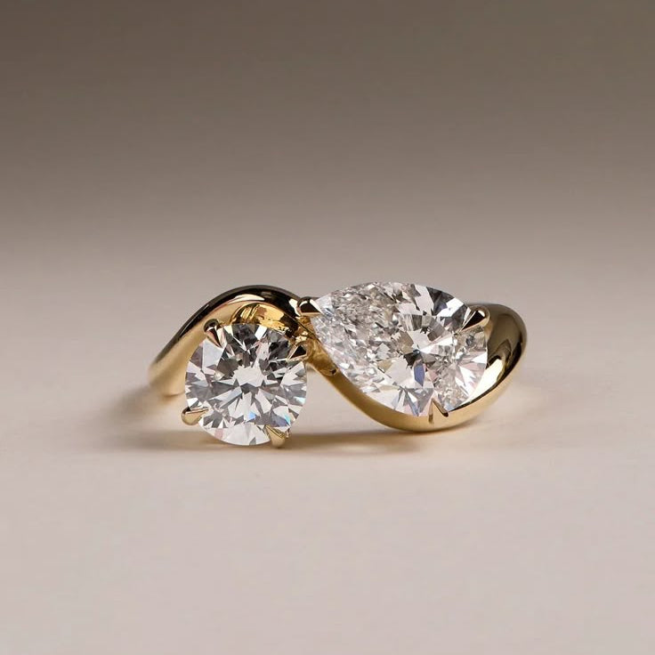 Noor Twist – Toi et Moi Ring