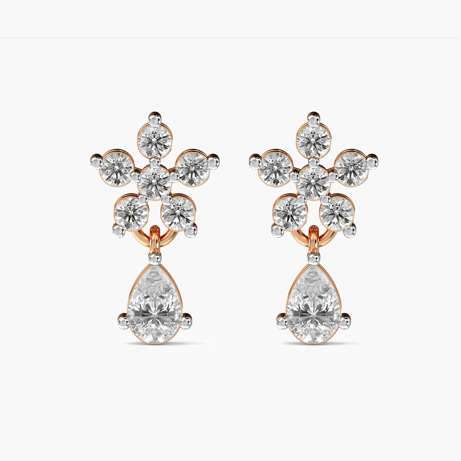 Elara Blossom Drop Earrings
