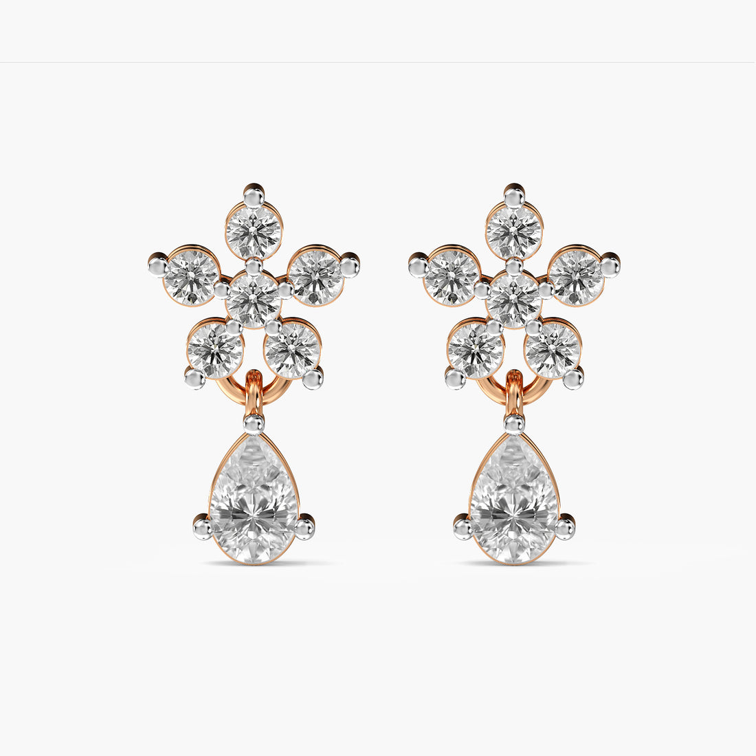 Elara Blossom Drop Earrings