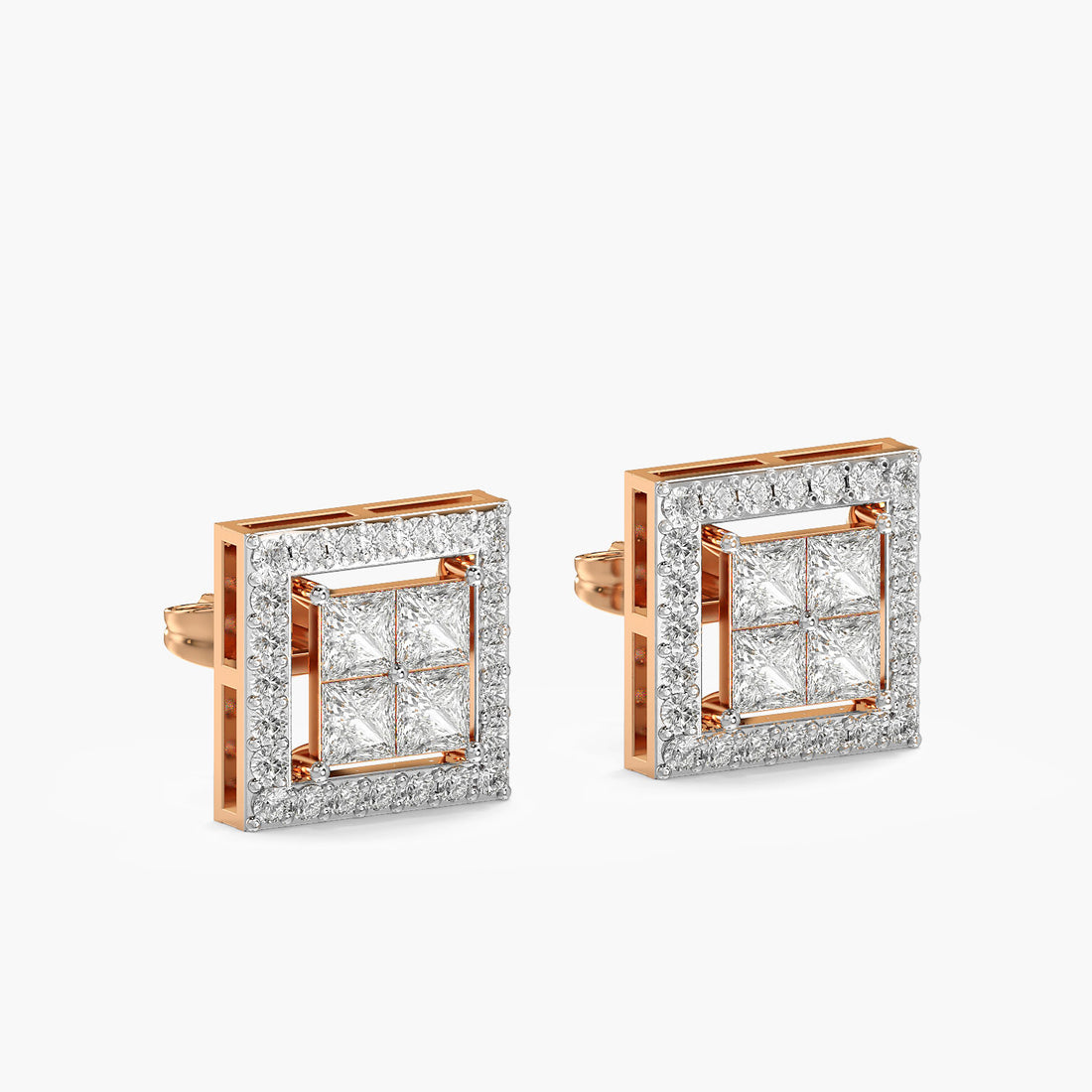 Veloria Princess Halo Earrings