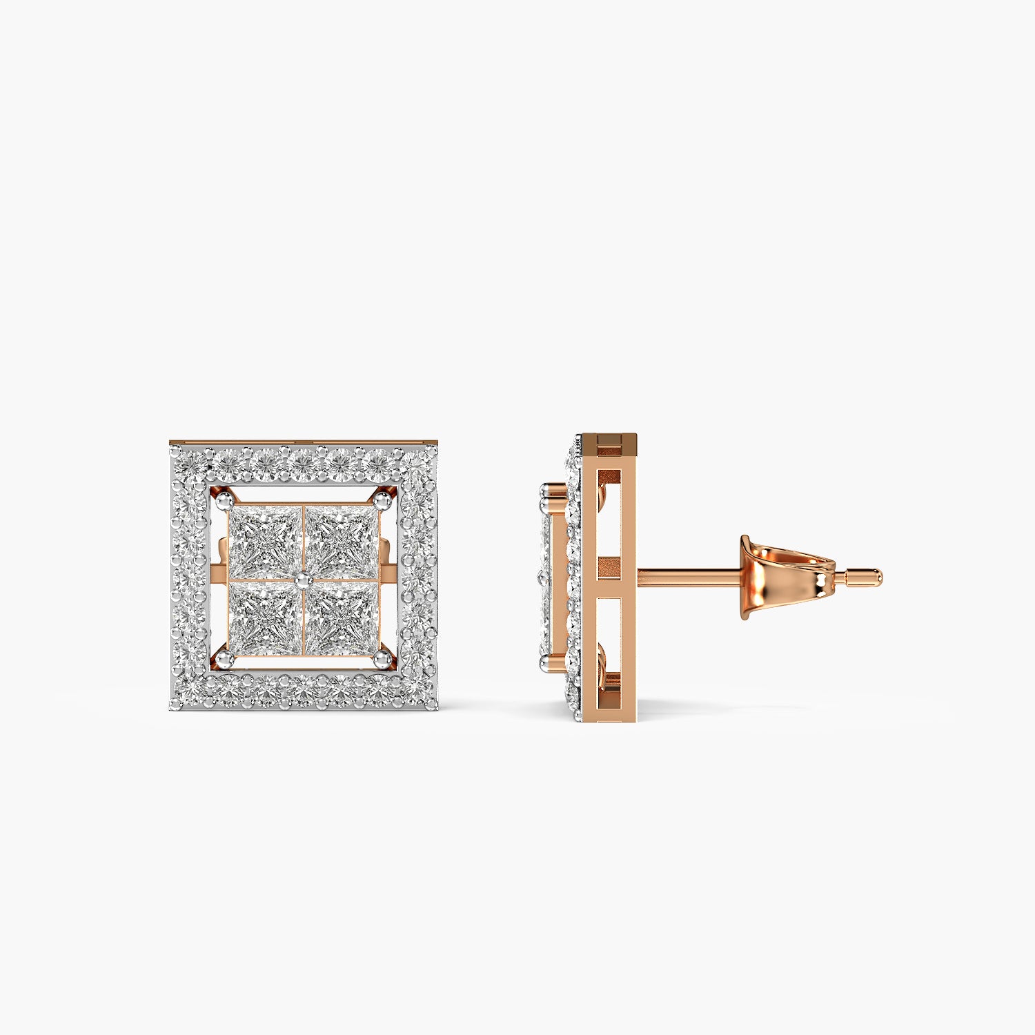 Veloria Princess Halo Earrings