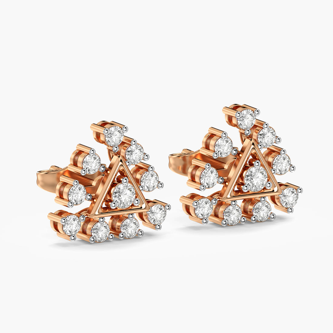 Trielle Diamond Studs