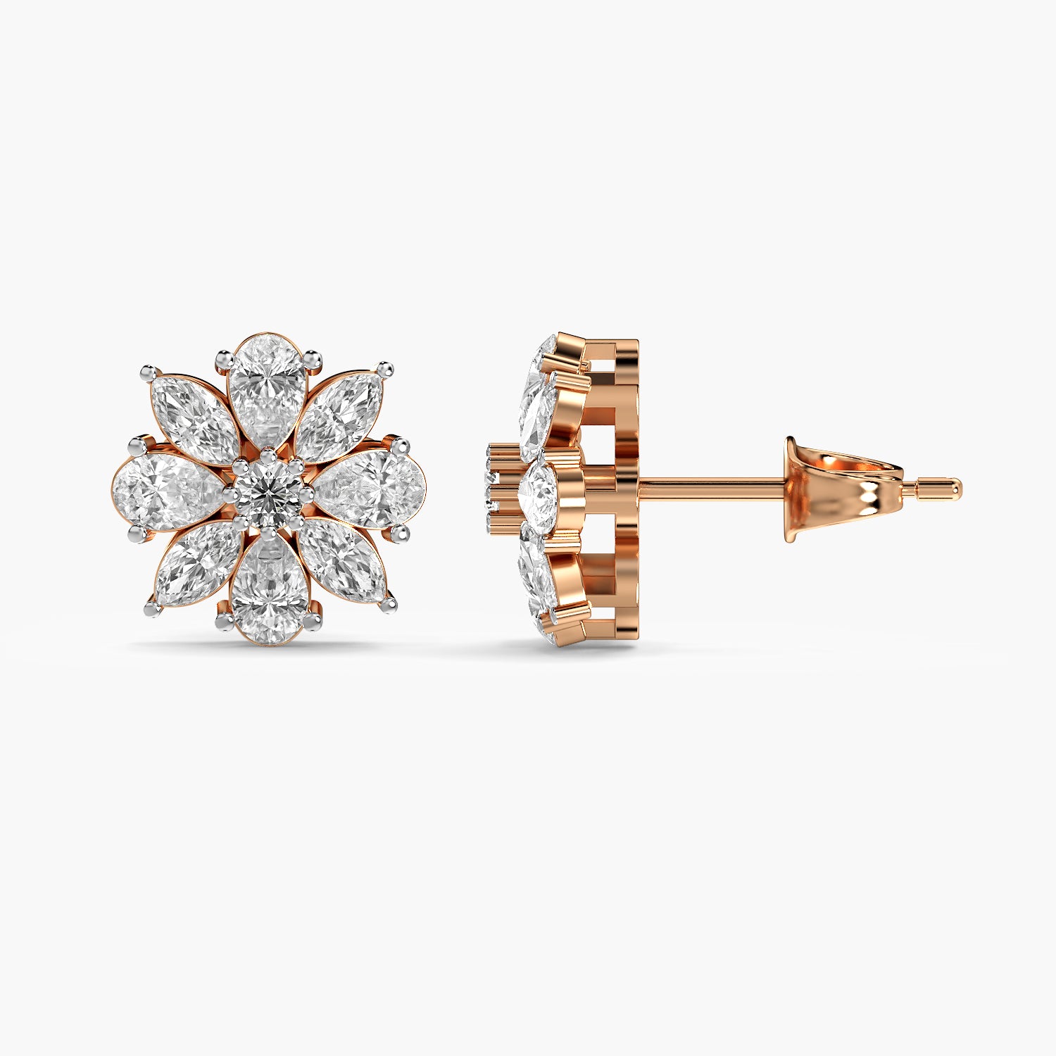 Seraphine Floral Cluster Studs
