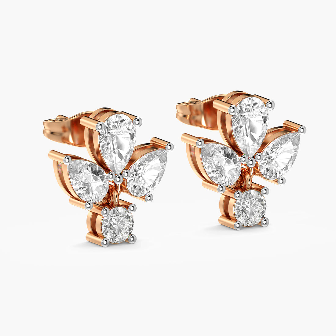 Elara Petal Drop Studs