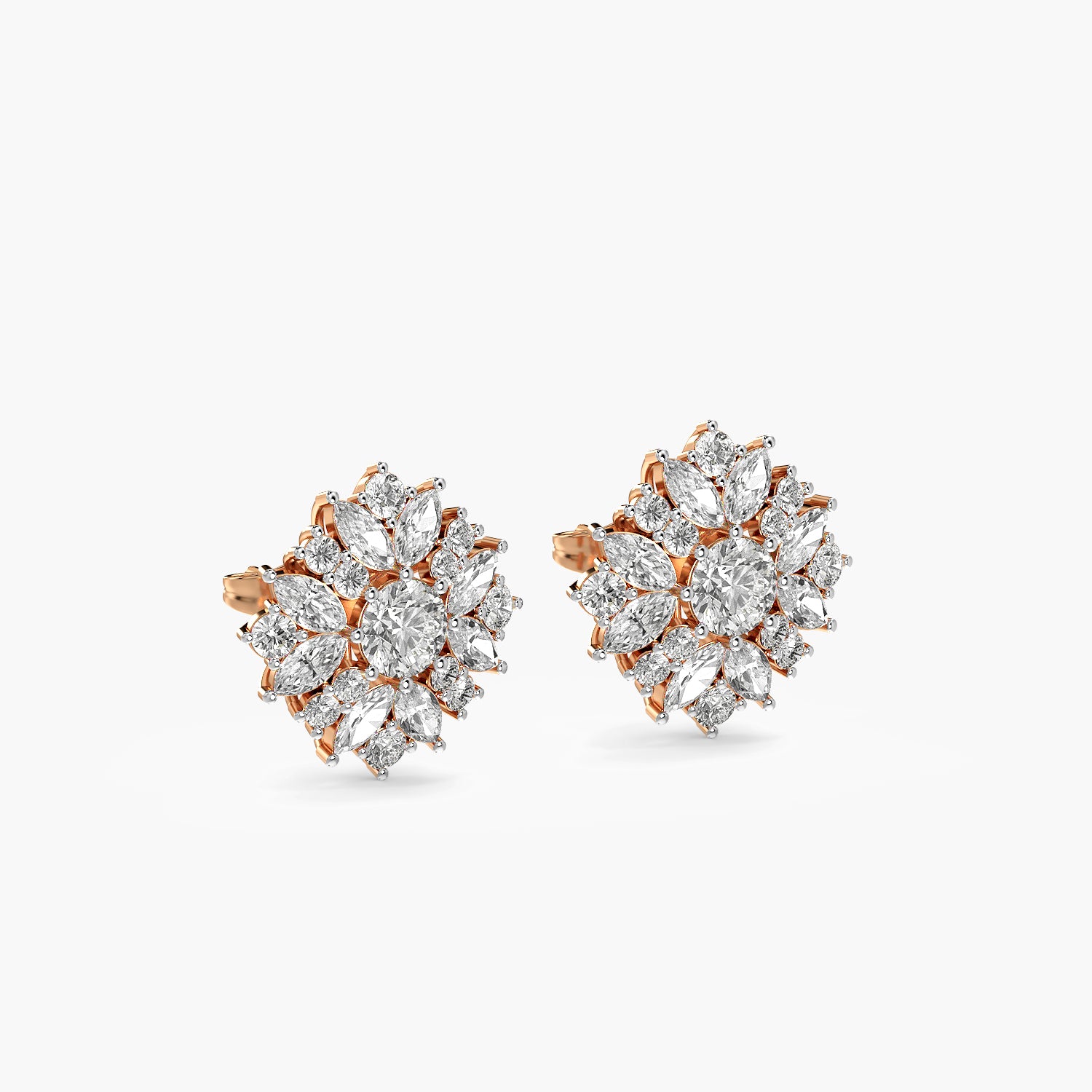 Elara Floral Spark Studs