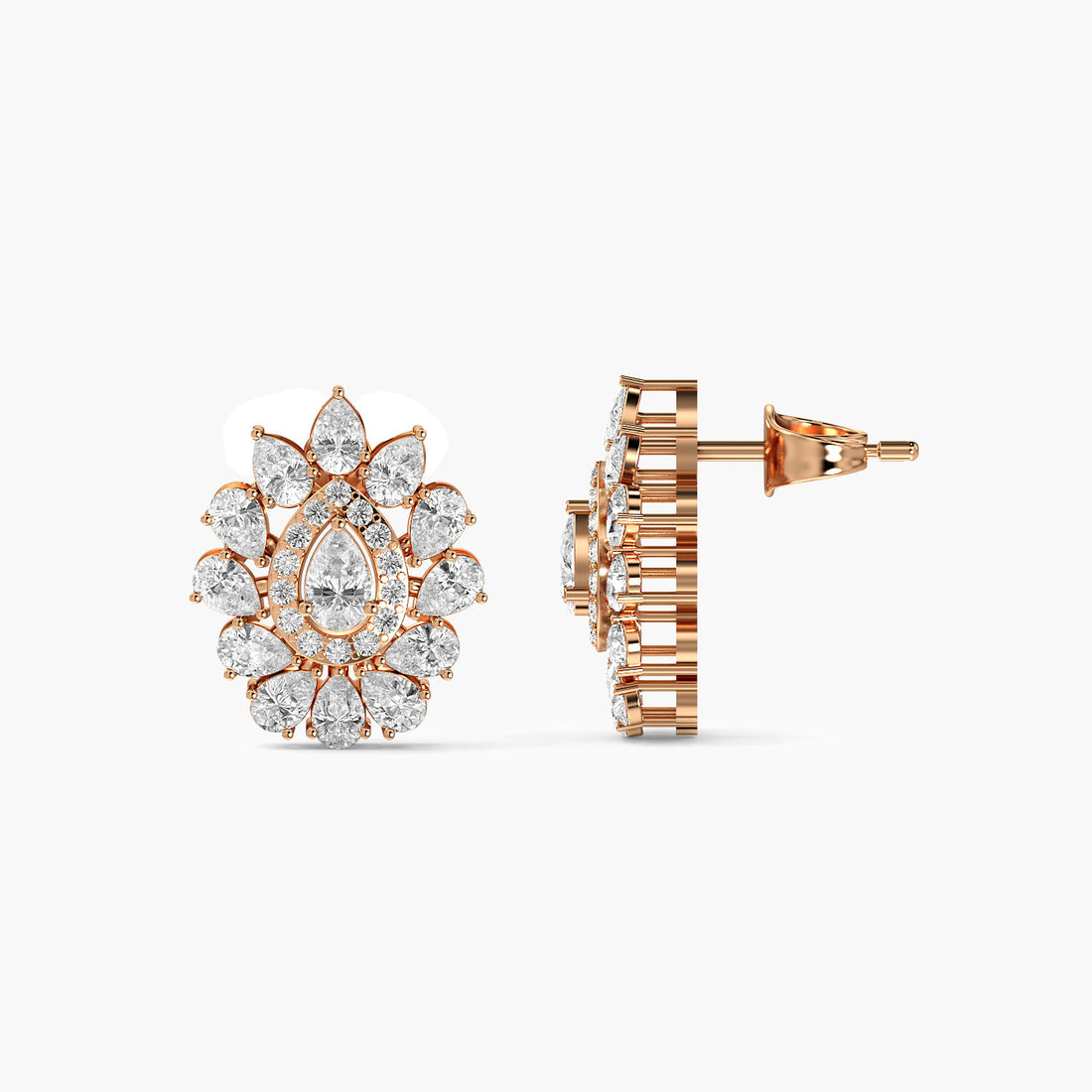 Elisse Diamond Bloom Studs