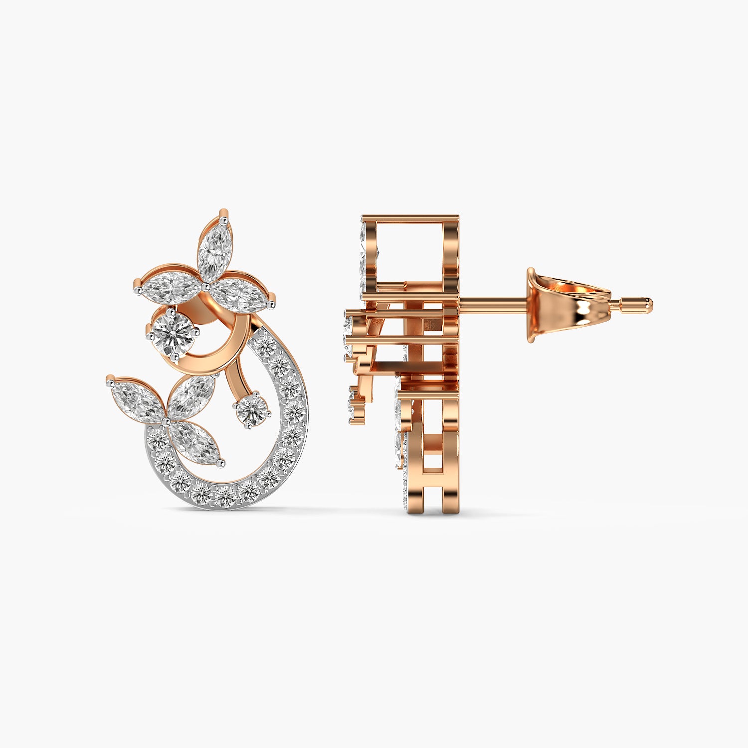 Elisse Paisley Bloom Earrings