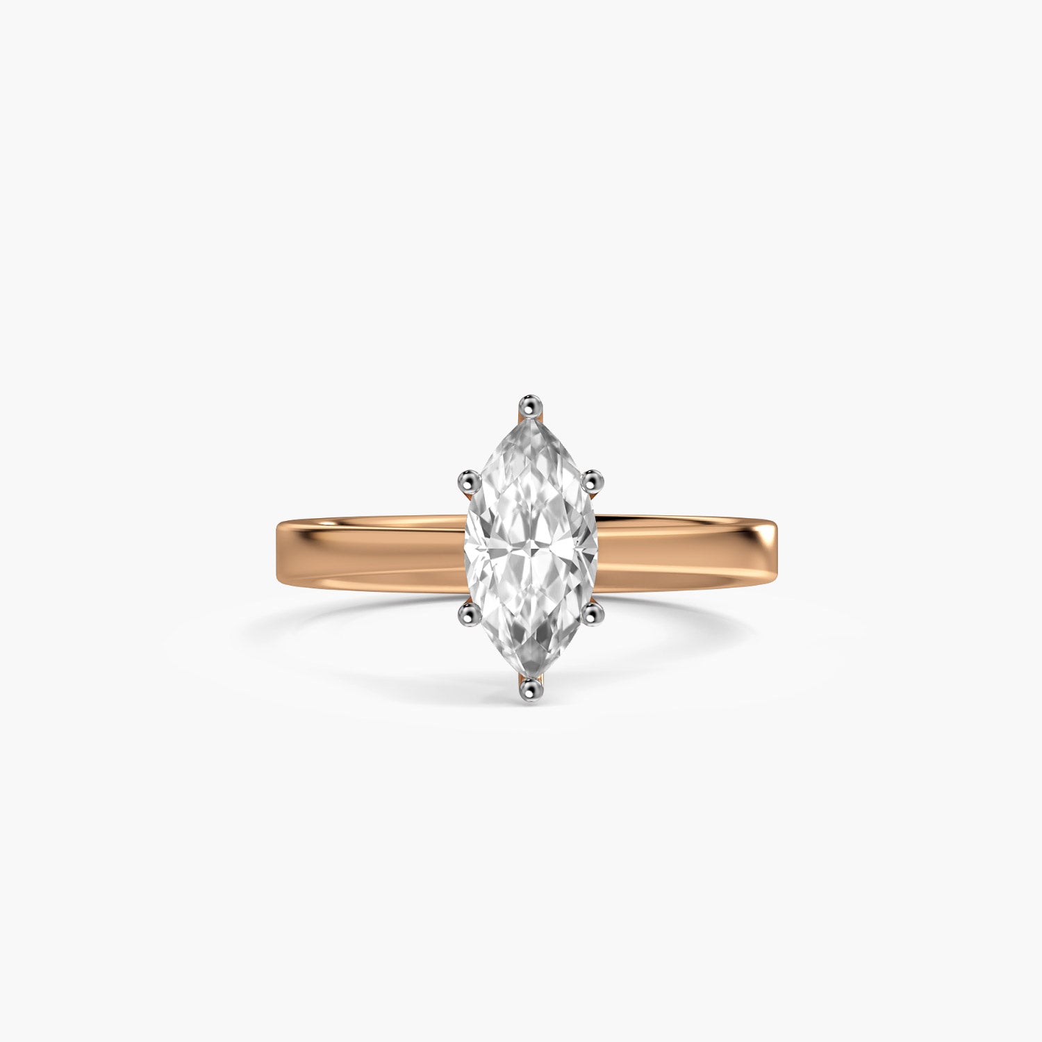 Elara Marquise Solitaire Ring