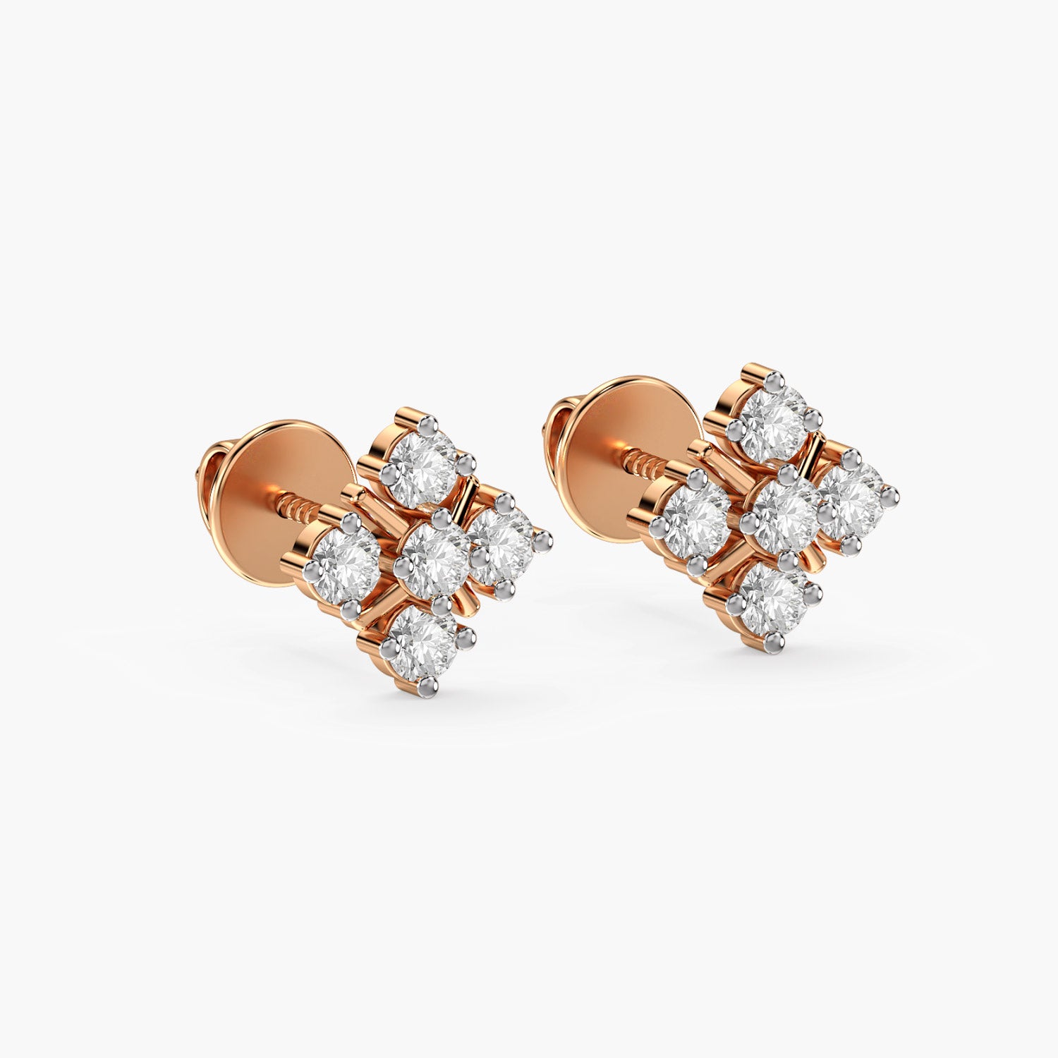 Diamond Mosaic Earrings - Moena