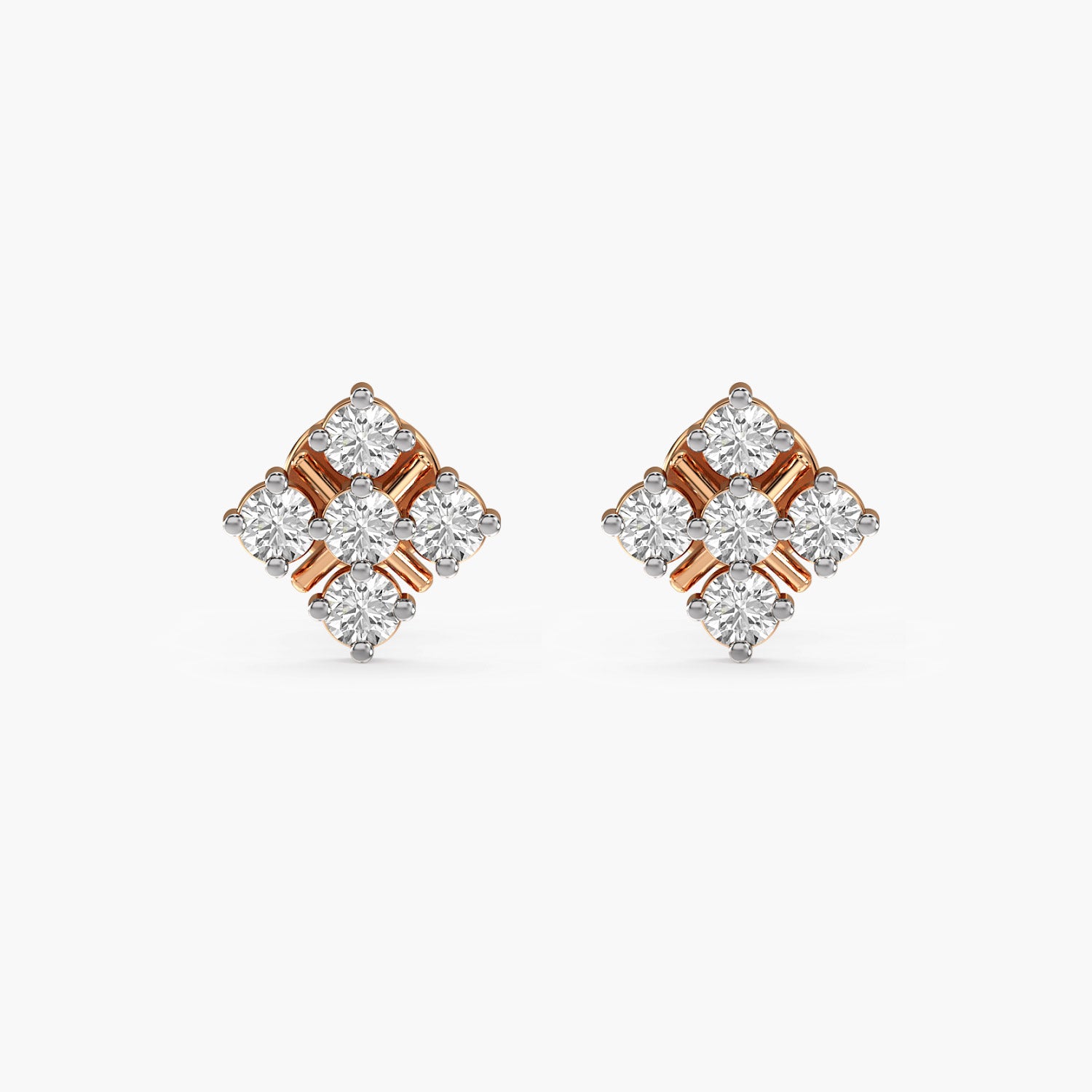 Diamond Mosaic Earrings - Moena