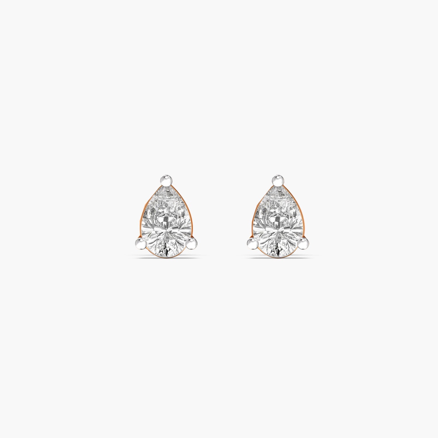 Classic Pear Studs - Moena