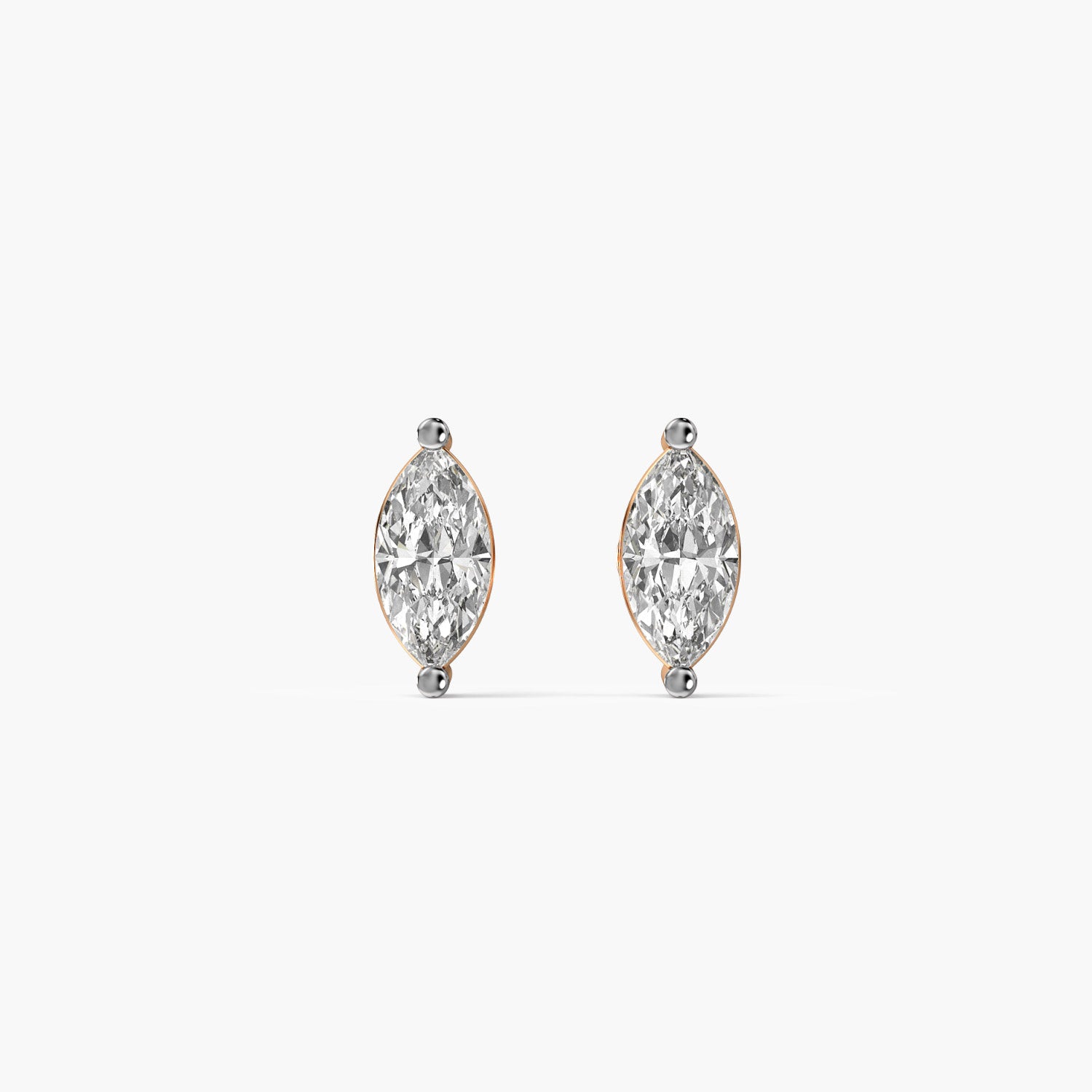 Marquise Glow Diamond Studs