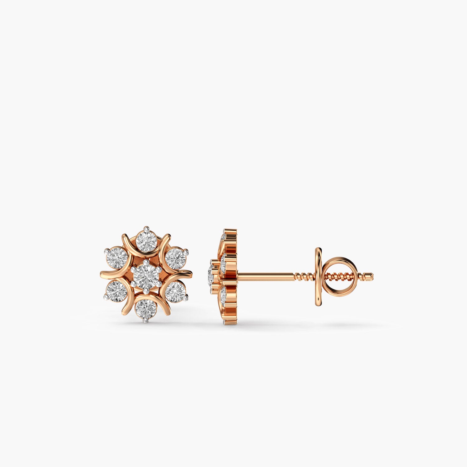 Solar Flora Studs - Moena