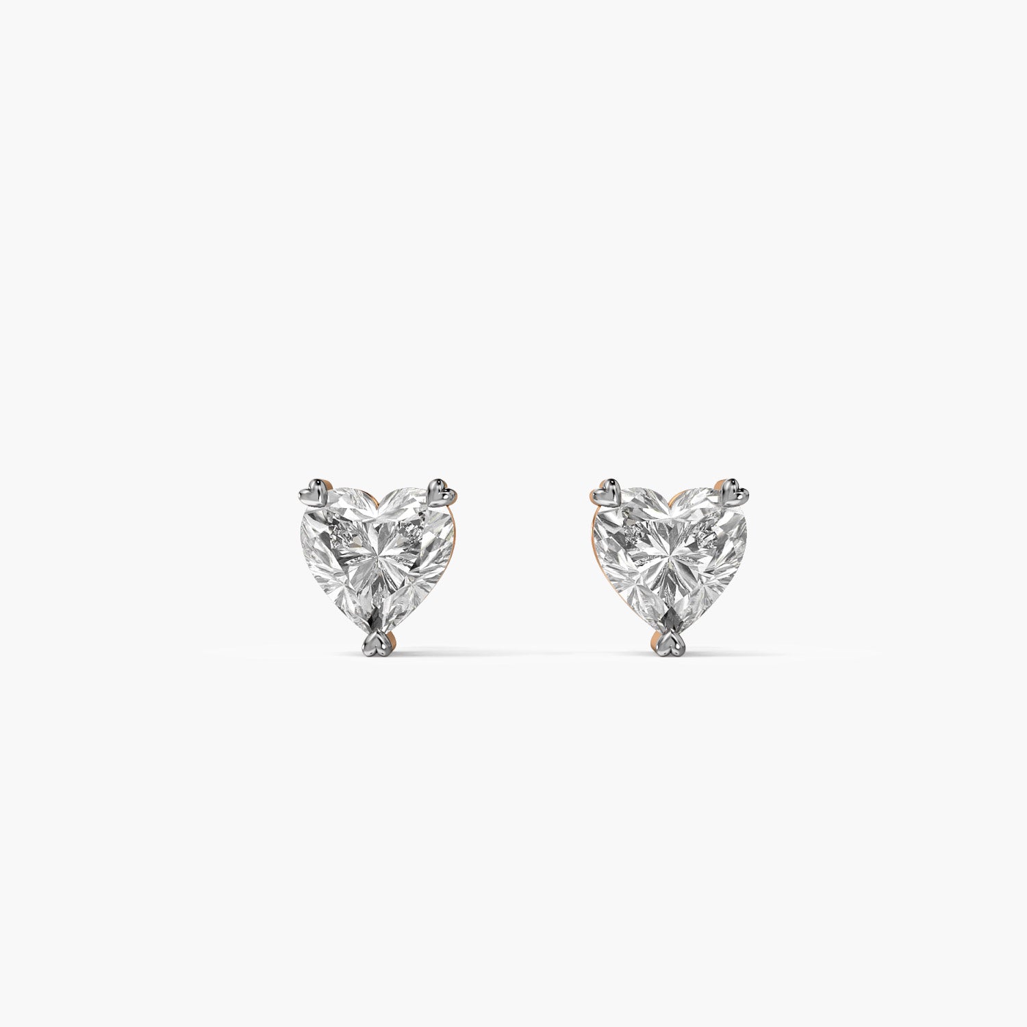 Eternal Heart Diamond Studs