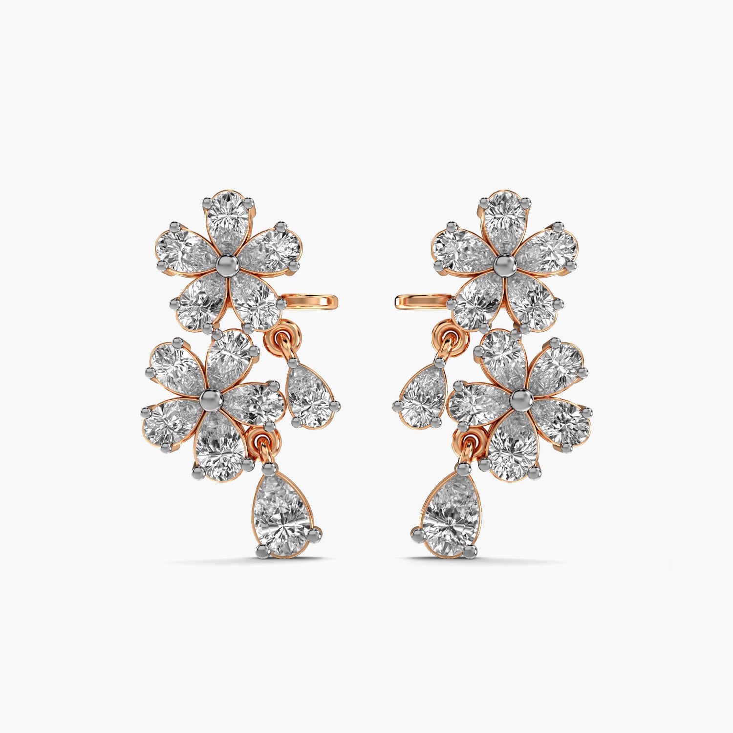 Petal Radiance Earrings - Moena