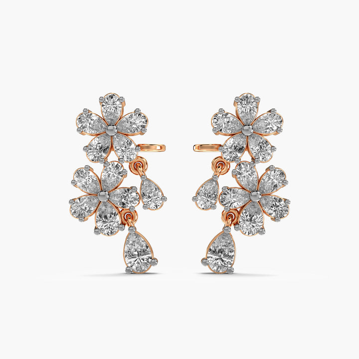 Petal Radiance Earrings - Moena
