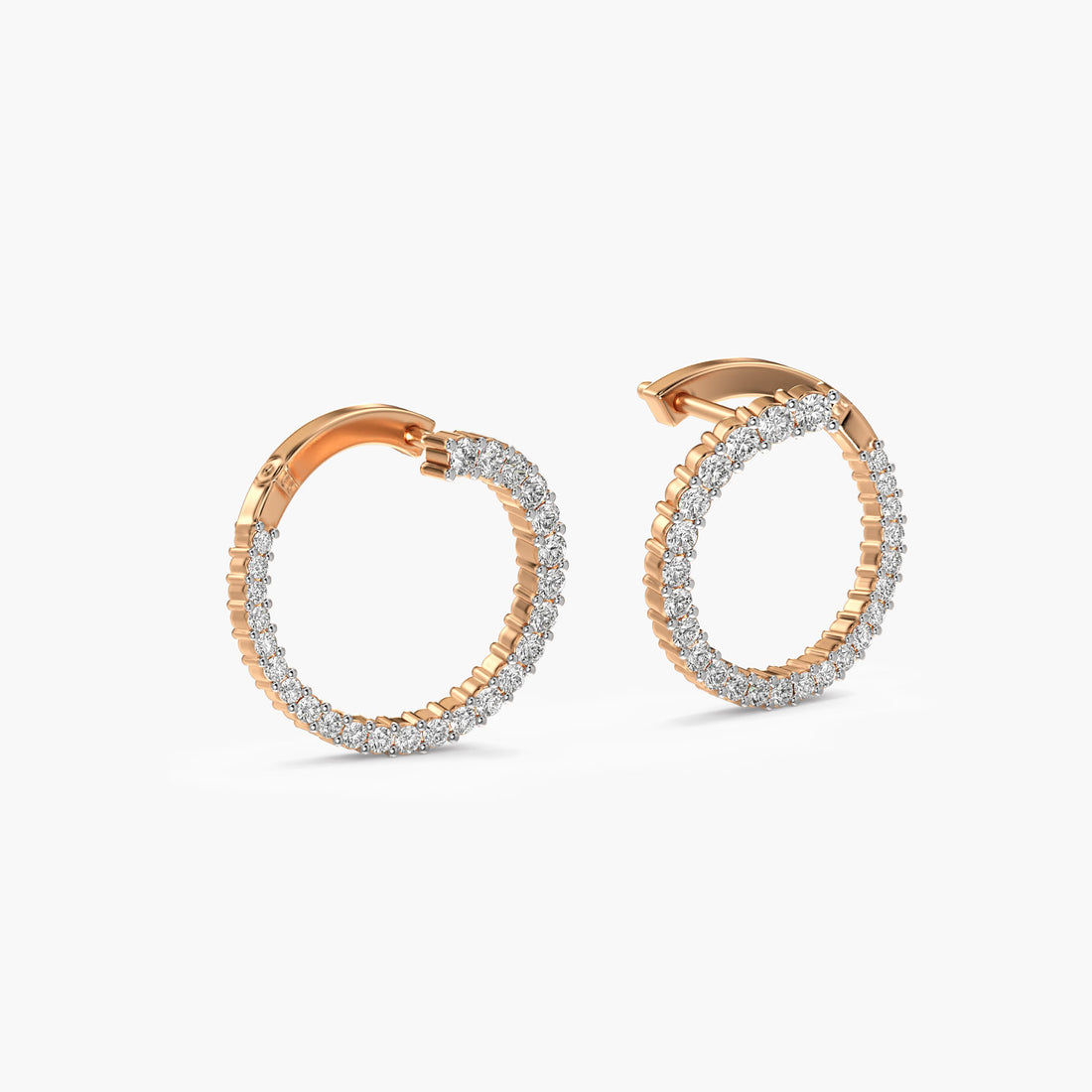 Infinite Glow - 3D View in Rose Gold - Diamond Jewellery by Moena