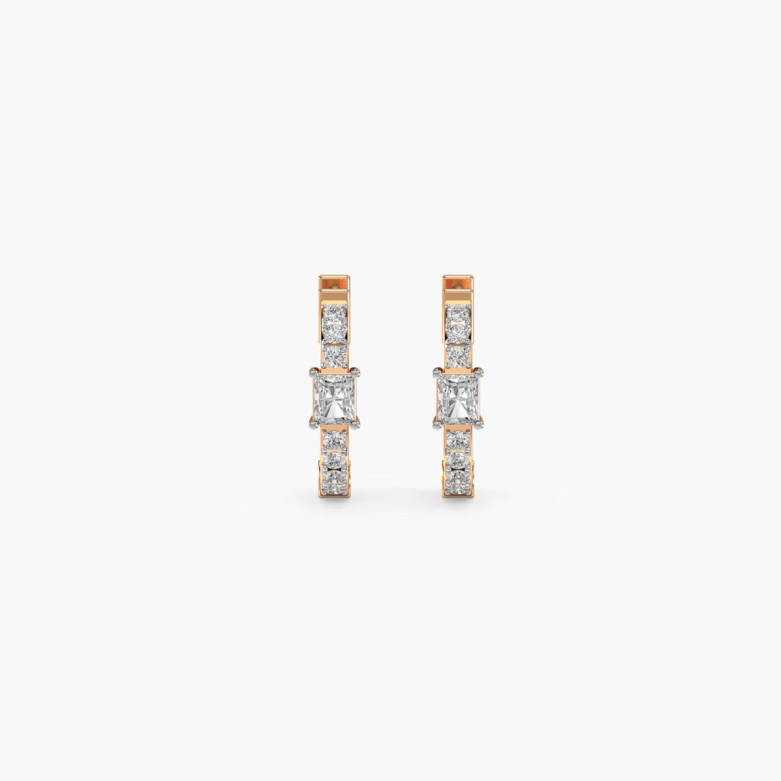 Aria Princess Diamond earrings - Moena