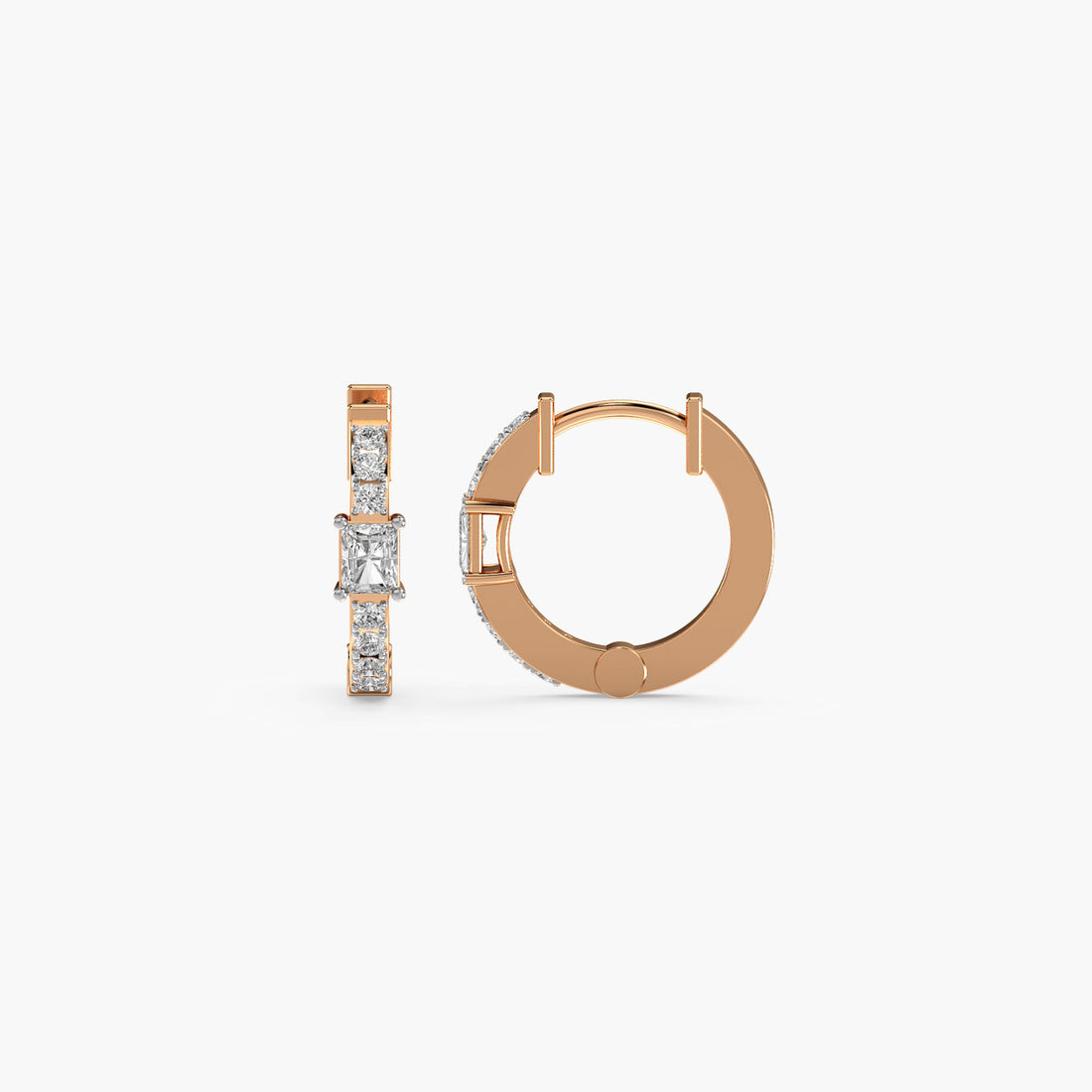 Aria Princess Diamond earrings - Moena