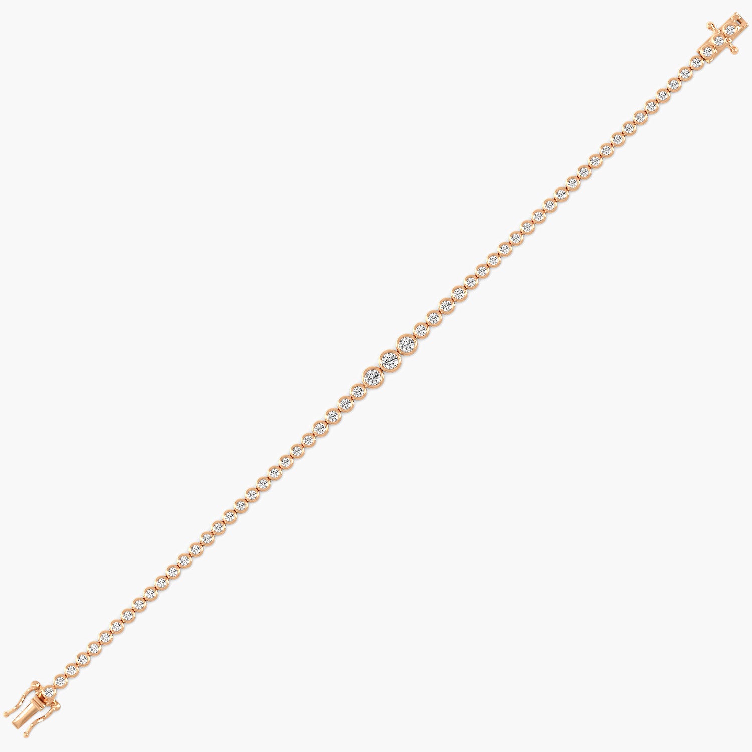 Bezel Bold Diamond Bracelet