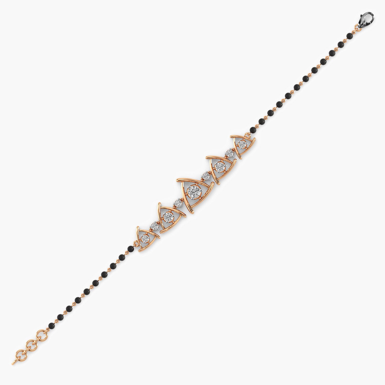 Tria Radiance Mangalsutra Bracelet - Moena