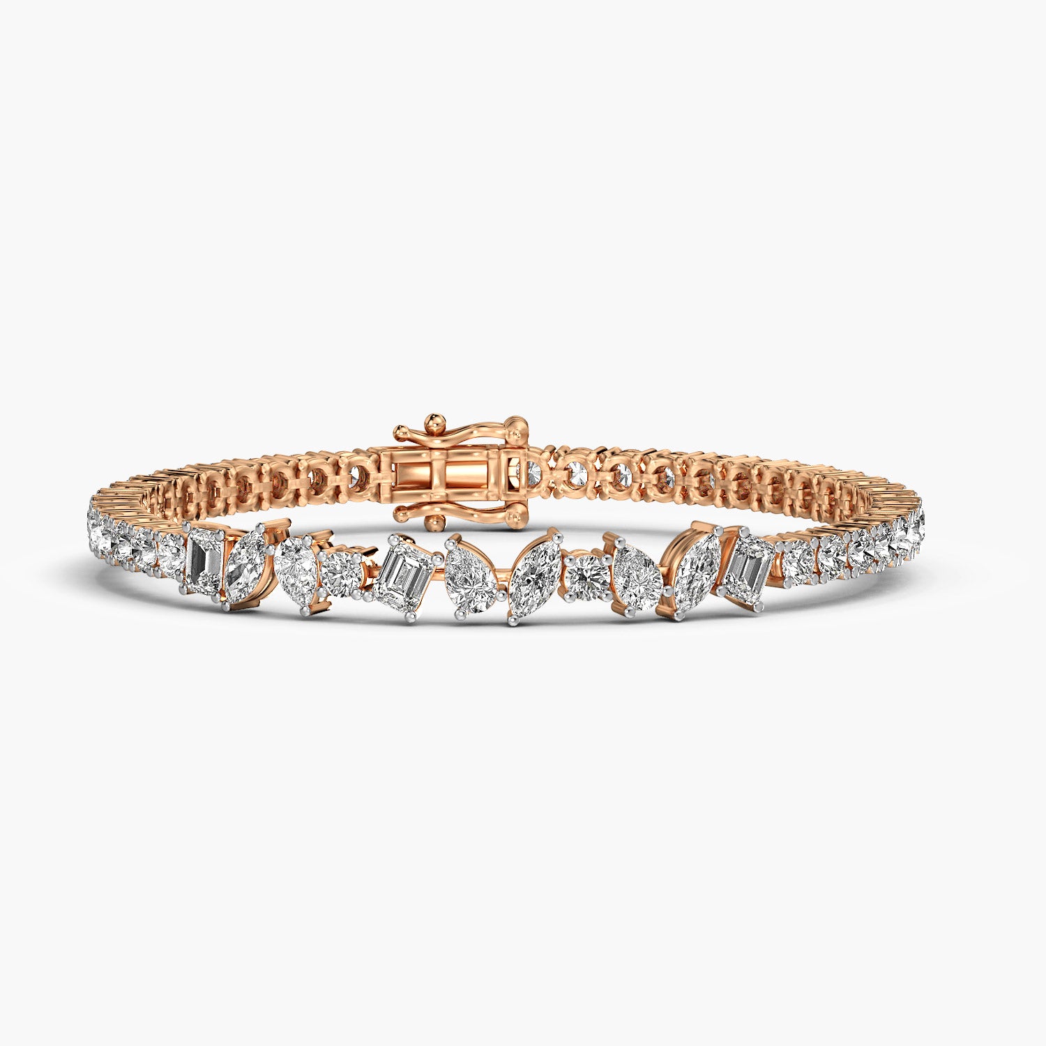 Fusion Cut Diamond Bracelet