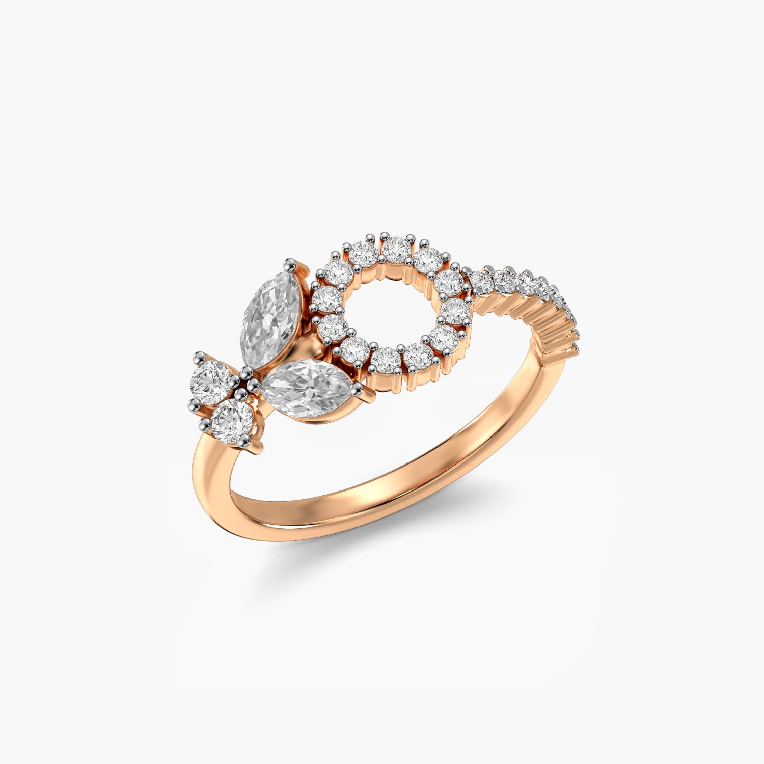 Marquise Bloom Ring