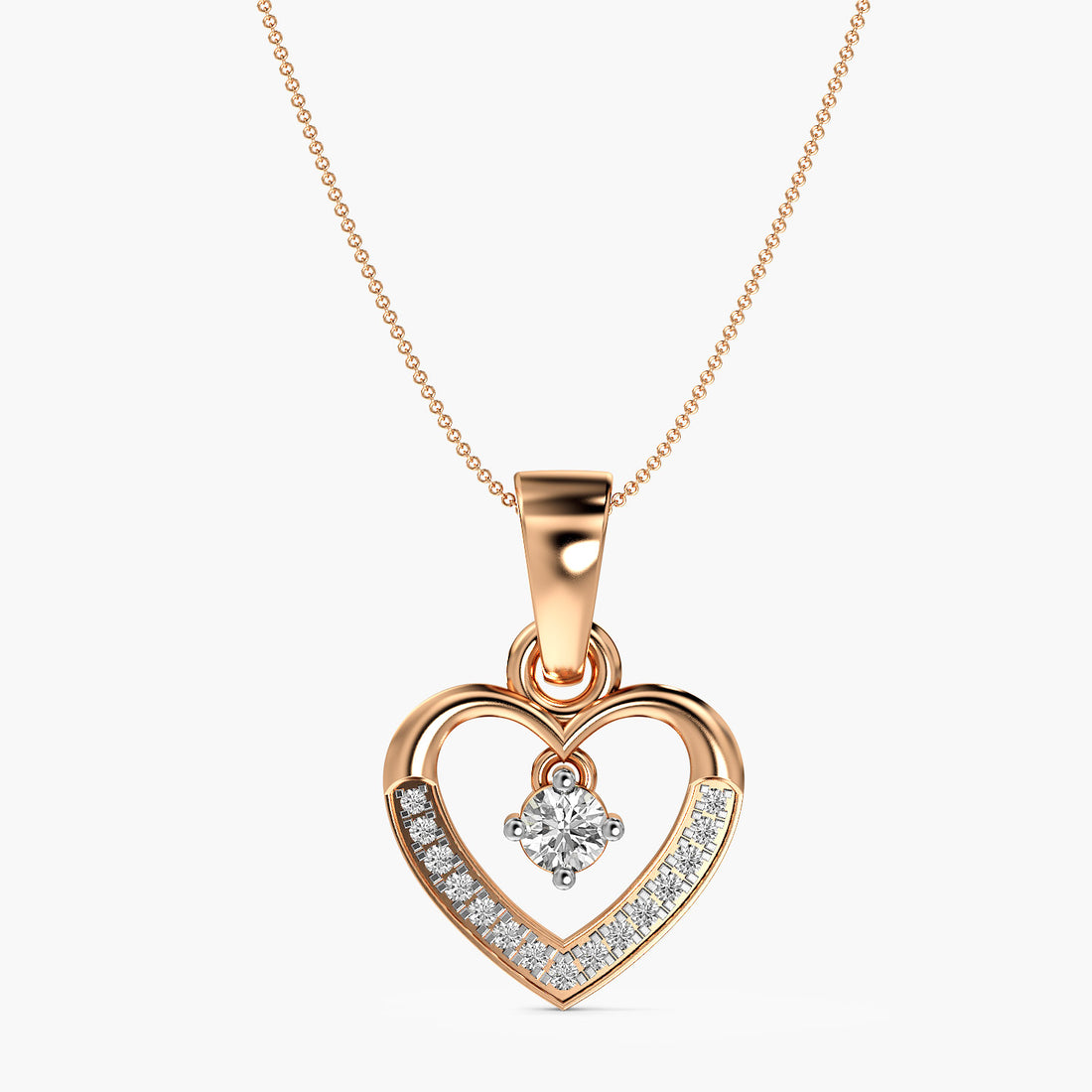 Whispering Heart Pendant - Moena