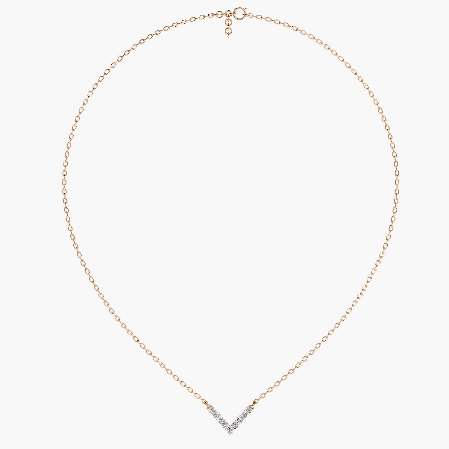 Sleek Angle Pendant(With Chain) - Moena