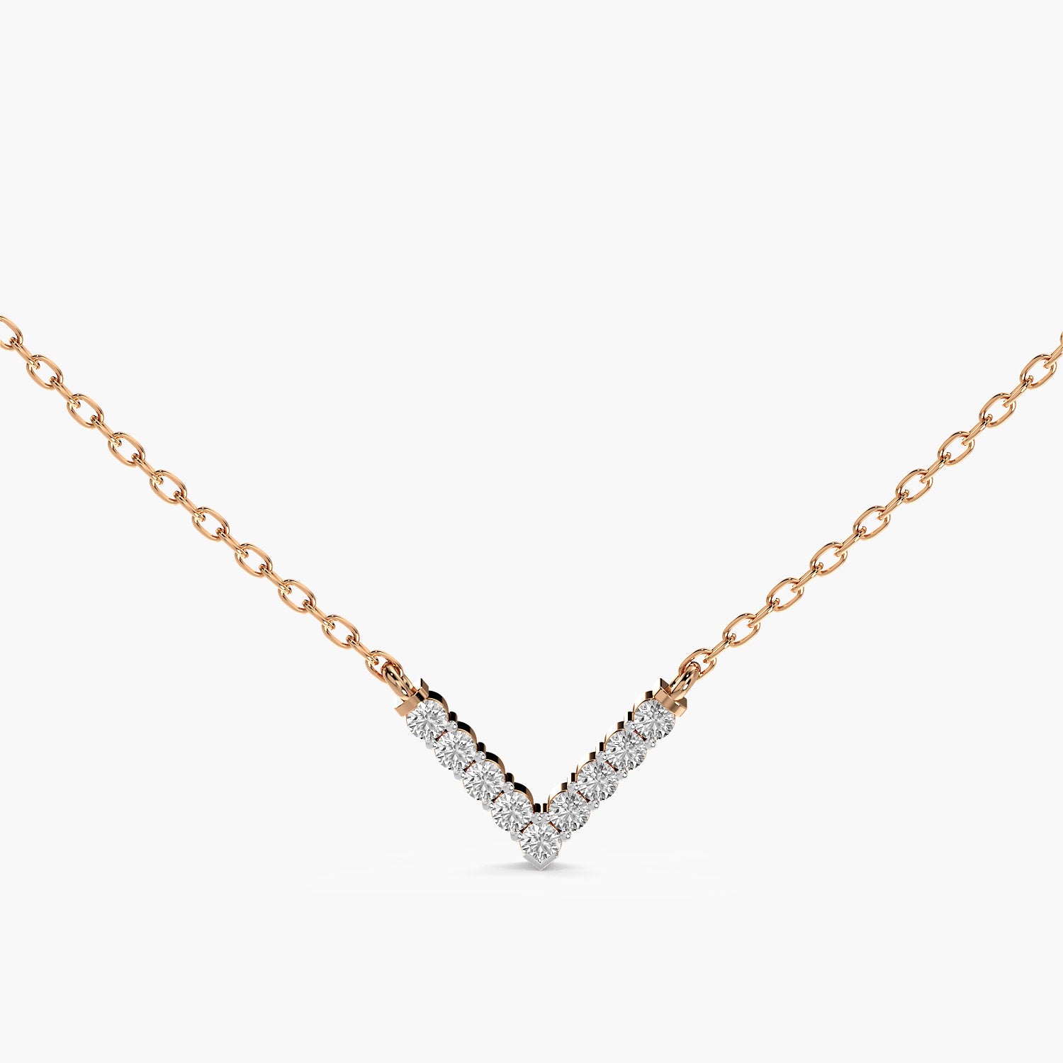 Sleek Angle Pendant(With Chain) - Moena
