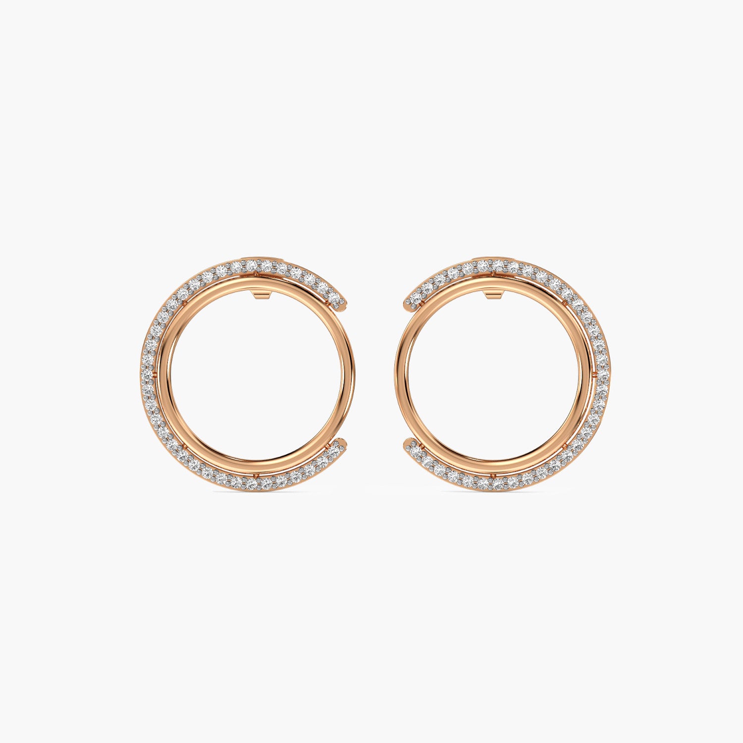 Golden Orbit Hoops