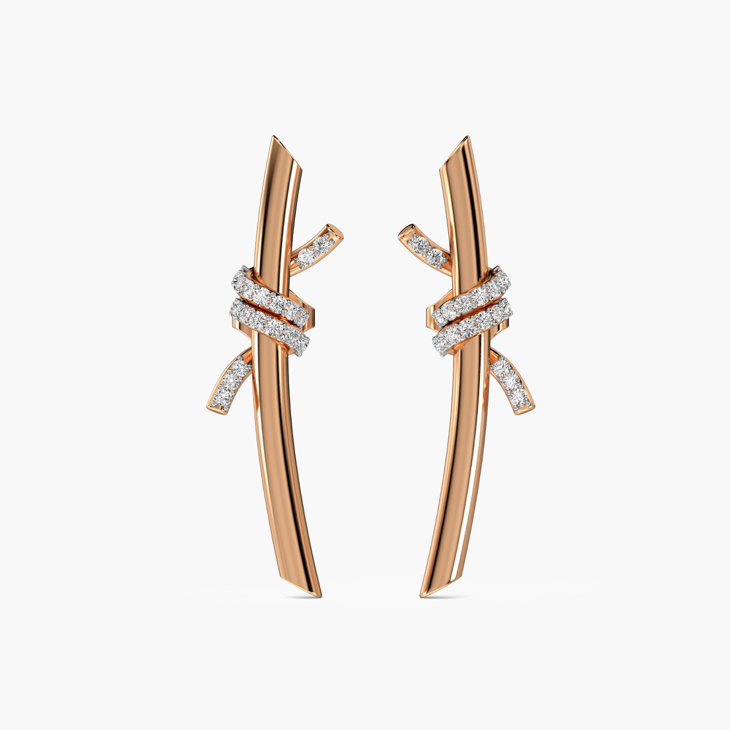 Ribbon Flow Earrings