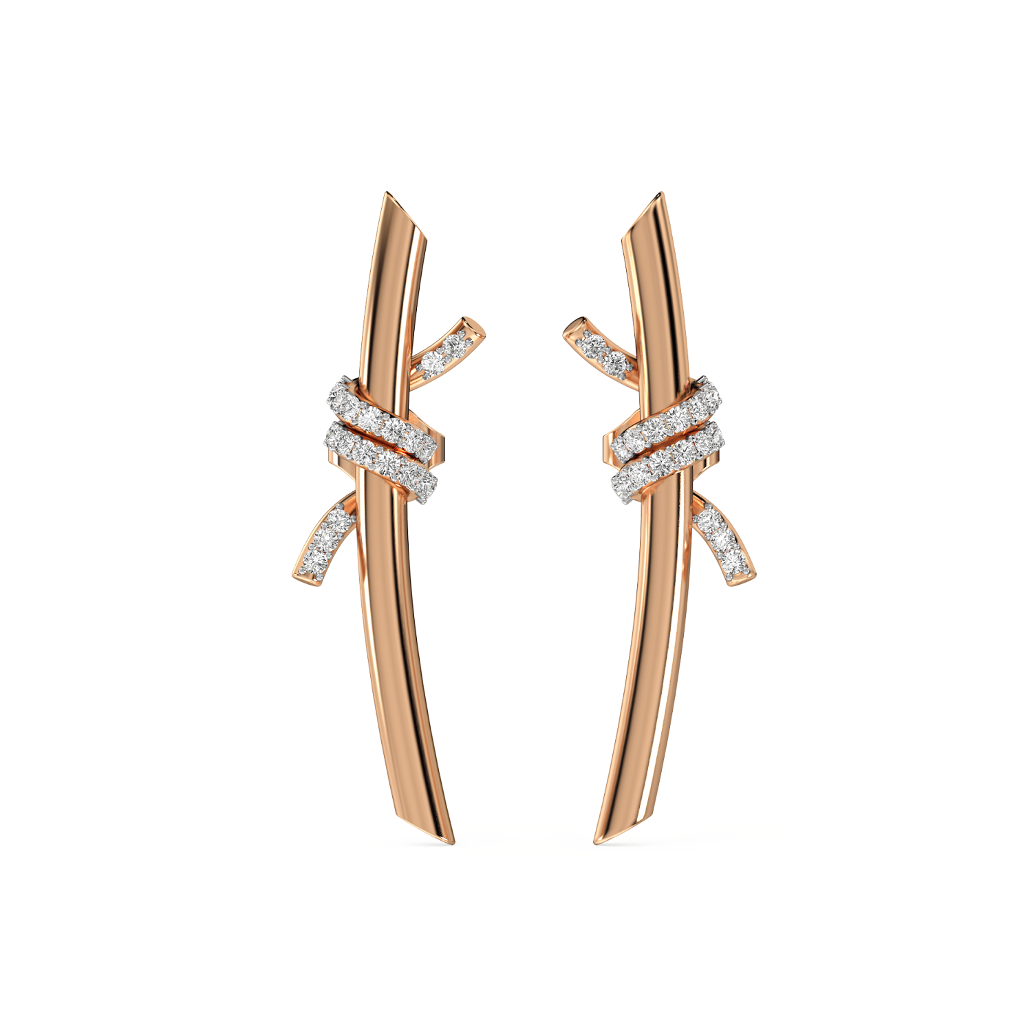Ribbon Flow Earrings
