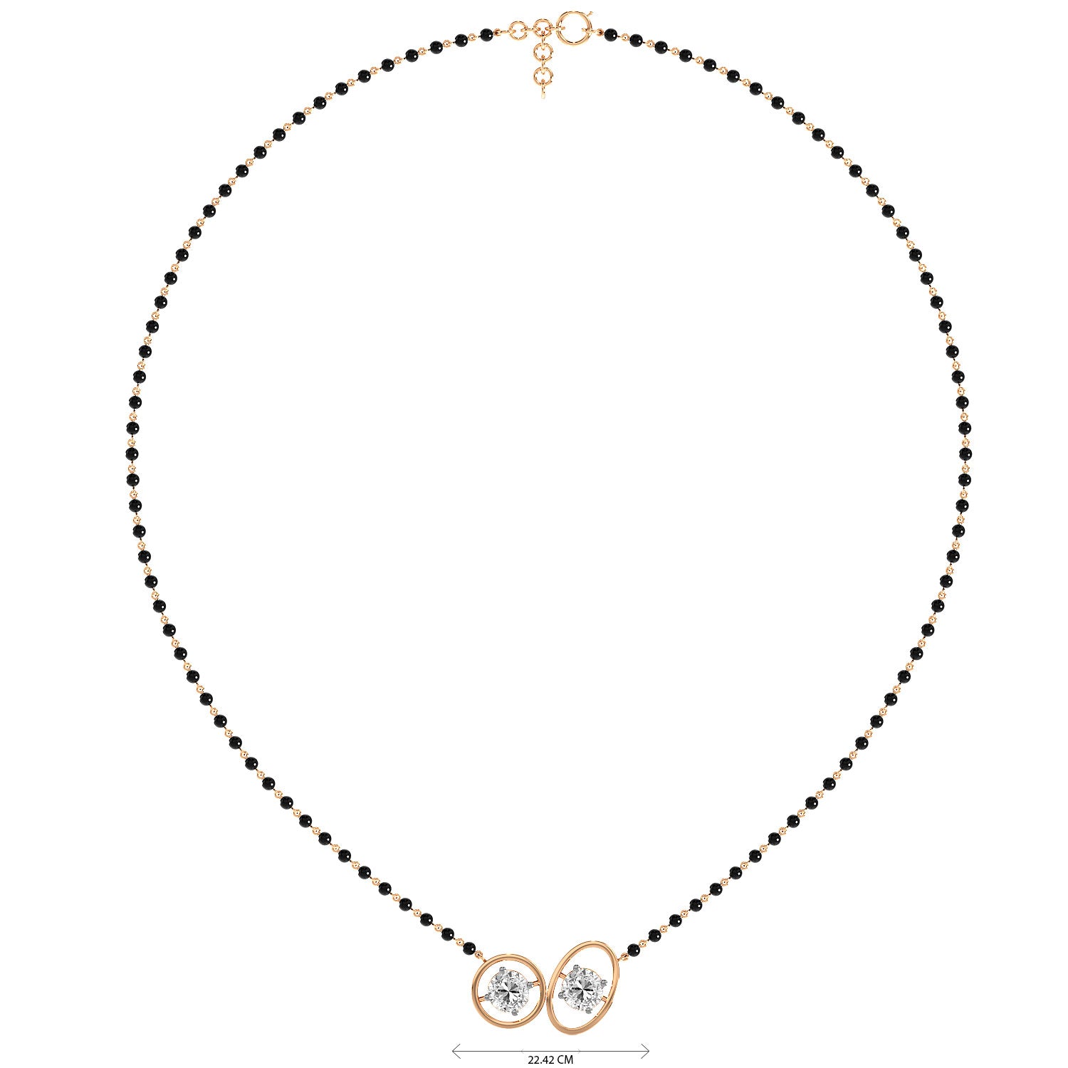 Twin Orbit Mangalsutra