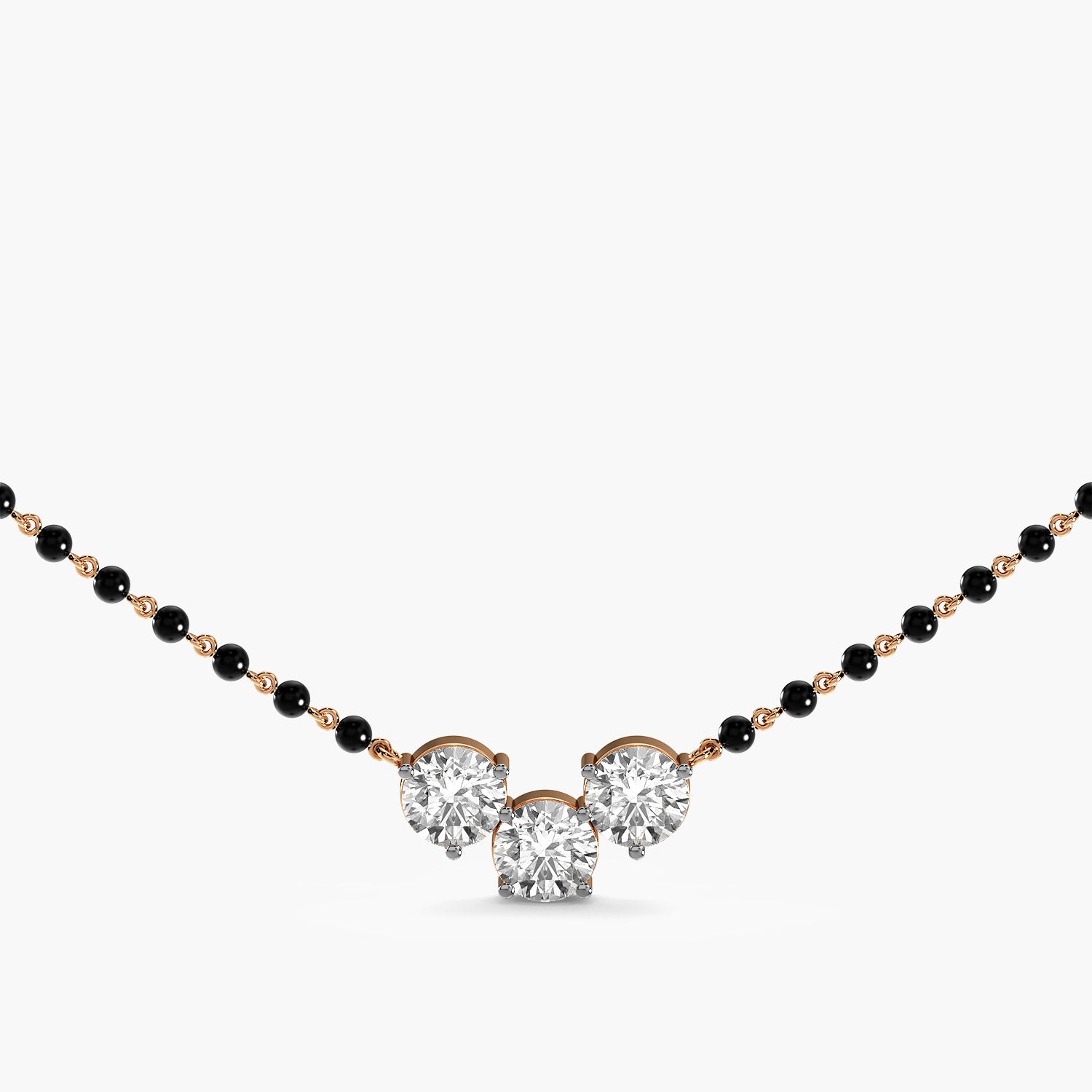 Triple Solitaire Mangalsutra