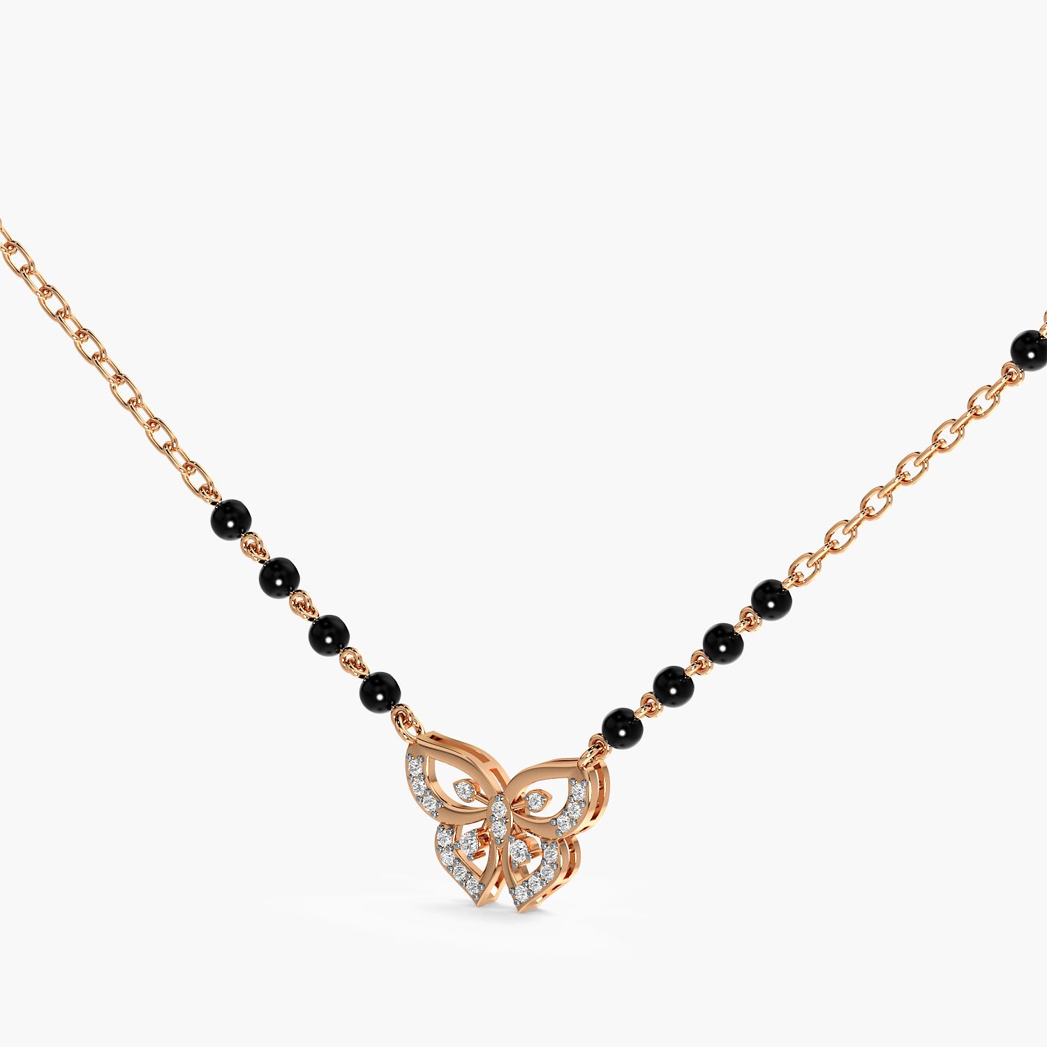 Butterfly Charm Mangalsutra