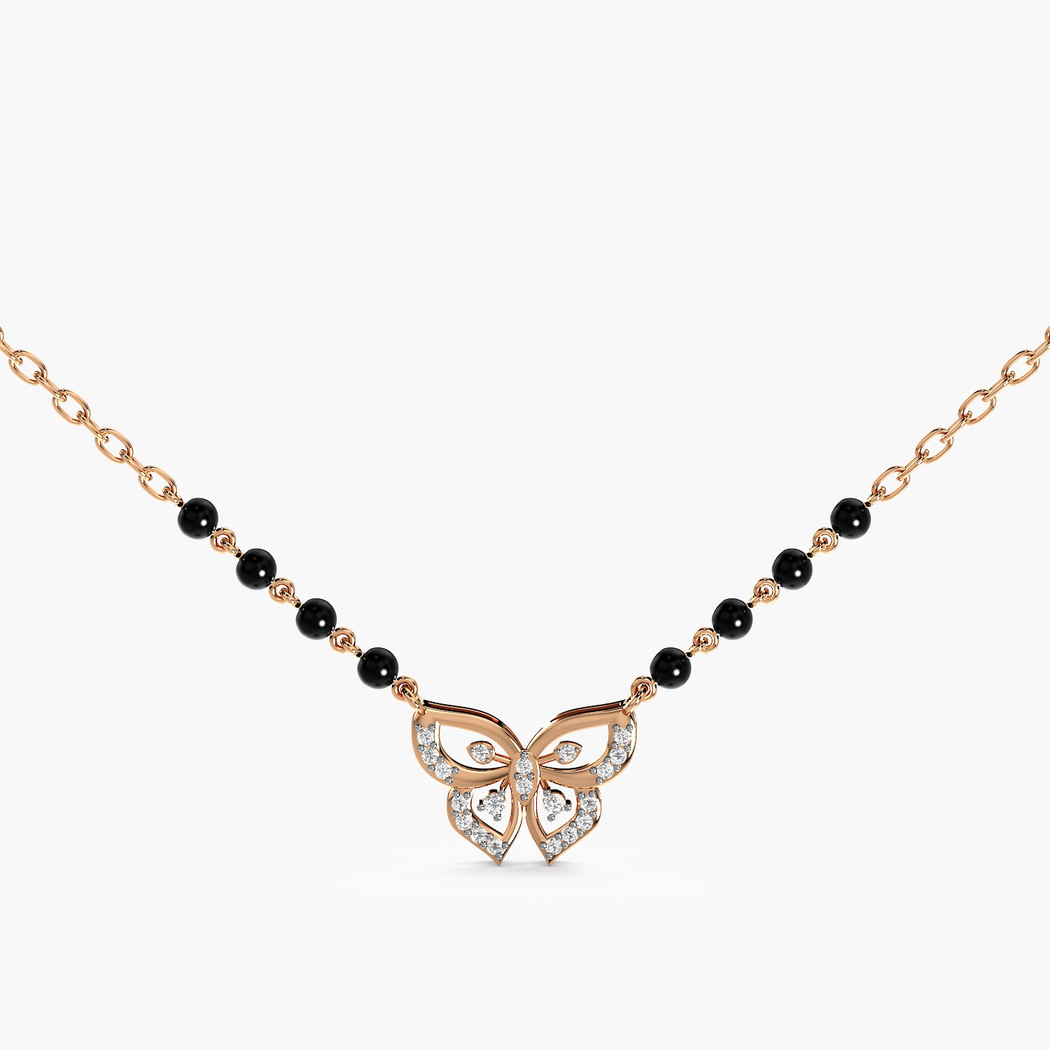 Butterfly Charm Mangalsutra