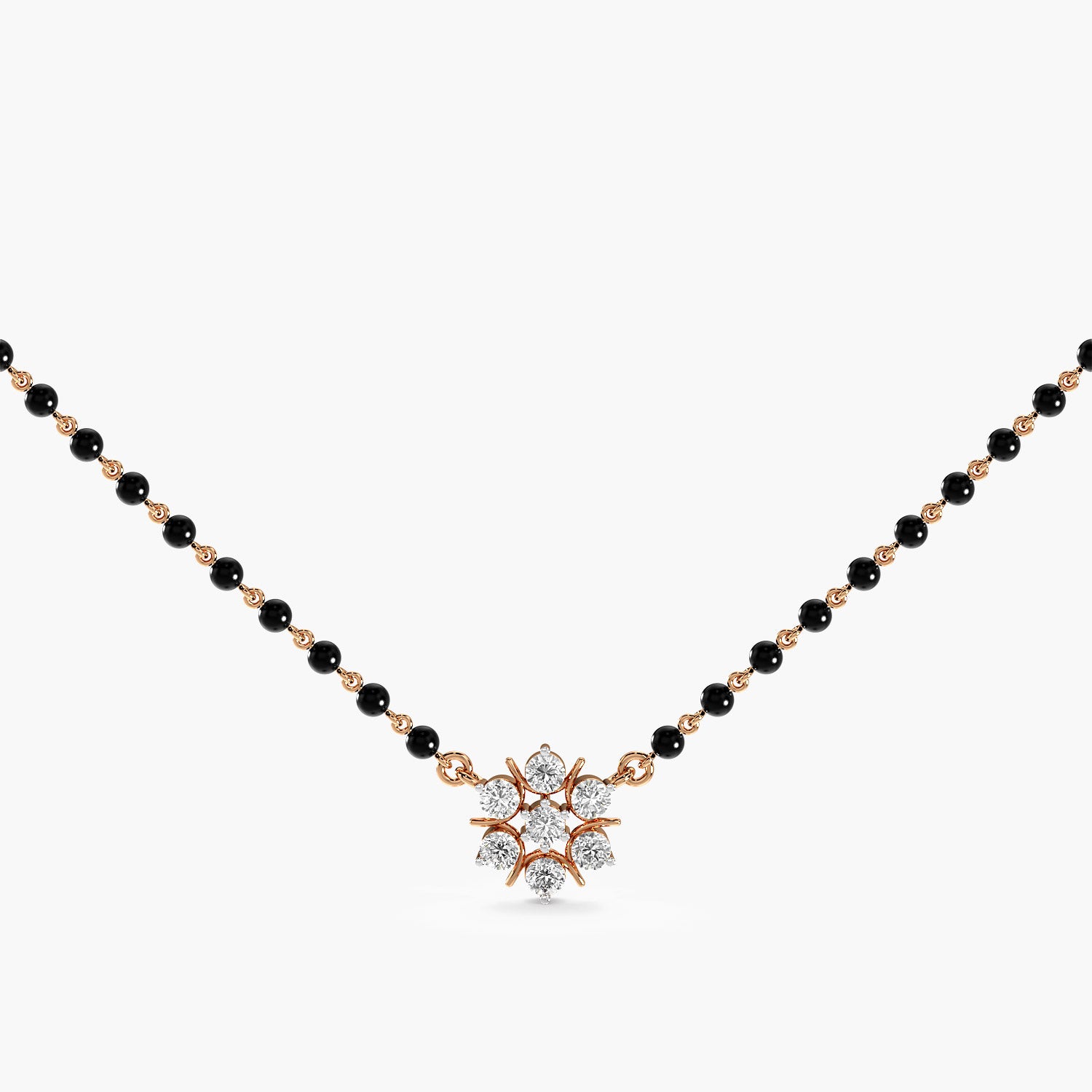 Petal Cluster Mangalsutra