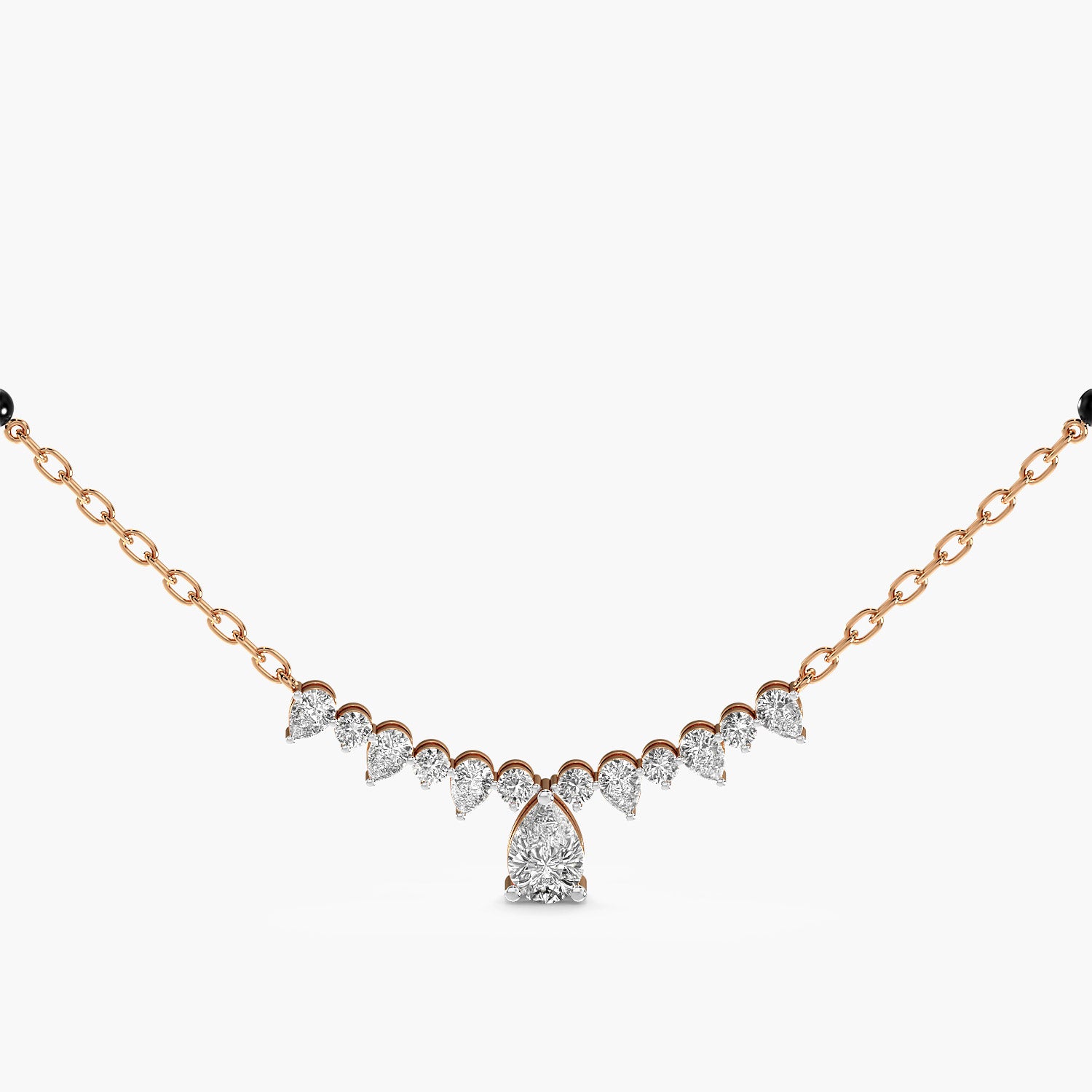 Pear Cascade Mangalsutra