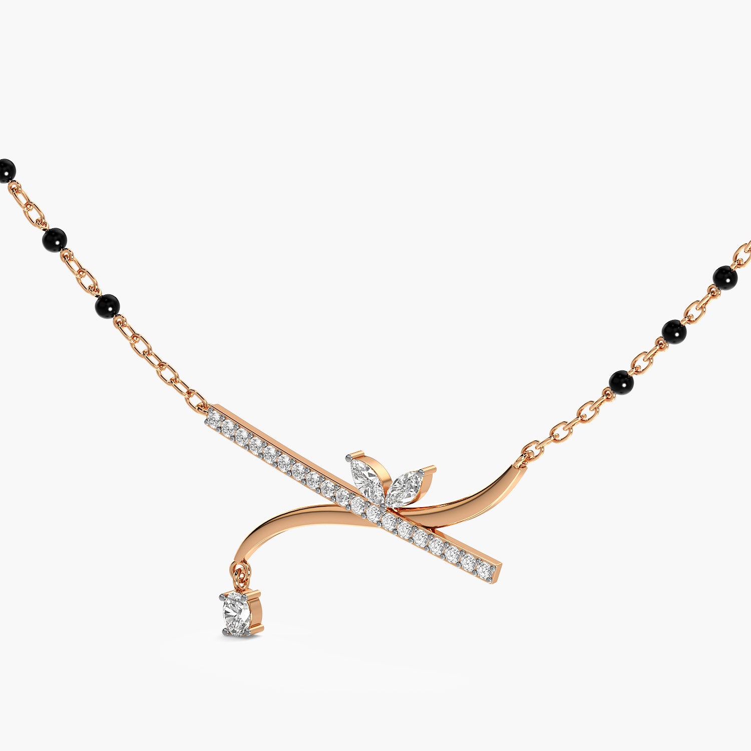 Contemporary Leafline Mangalsutra