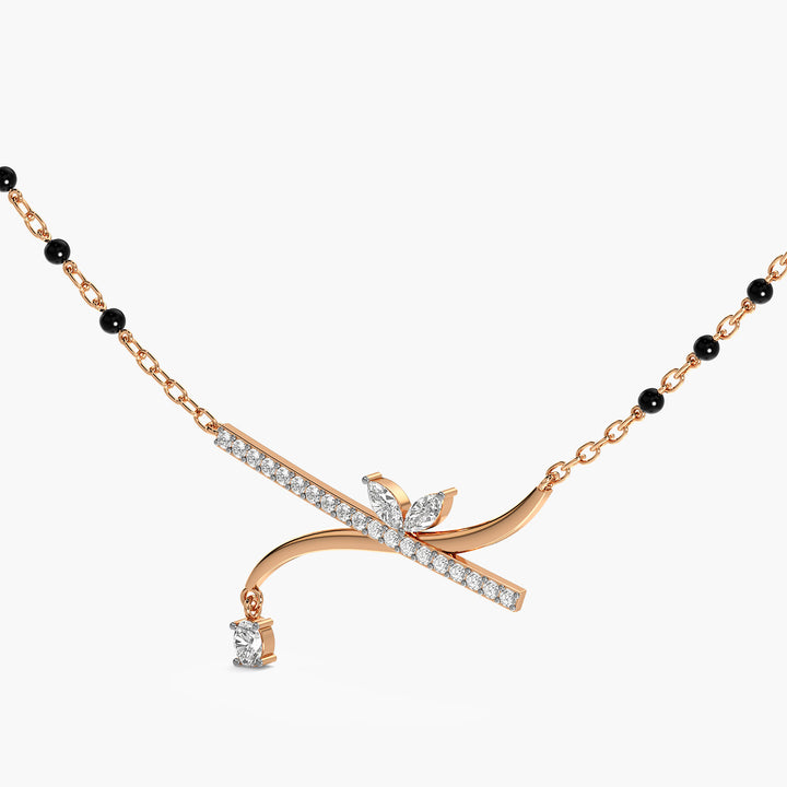 Contemporary Leafline Mangalsutra