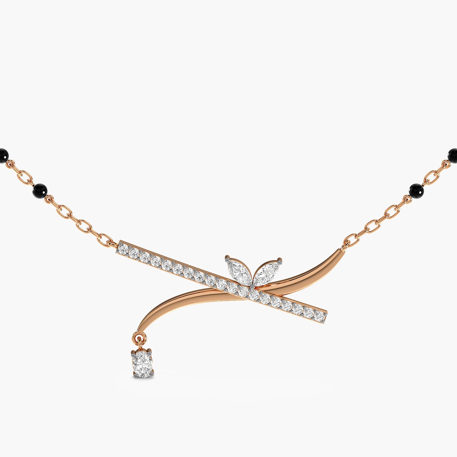 Contemporary Leafline Mangalsutra