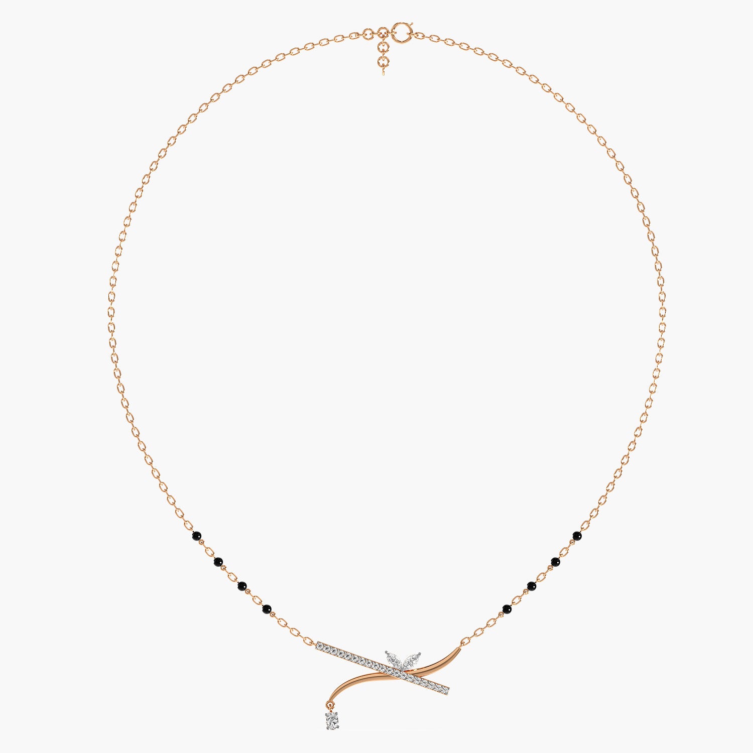 Contemporary Leafline Mangalsutra