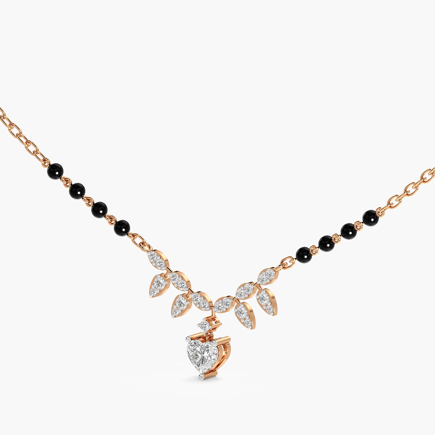 Heart Drop Mangalsutra