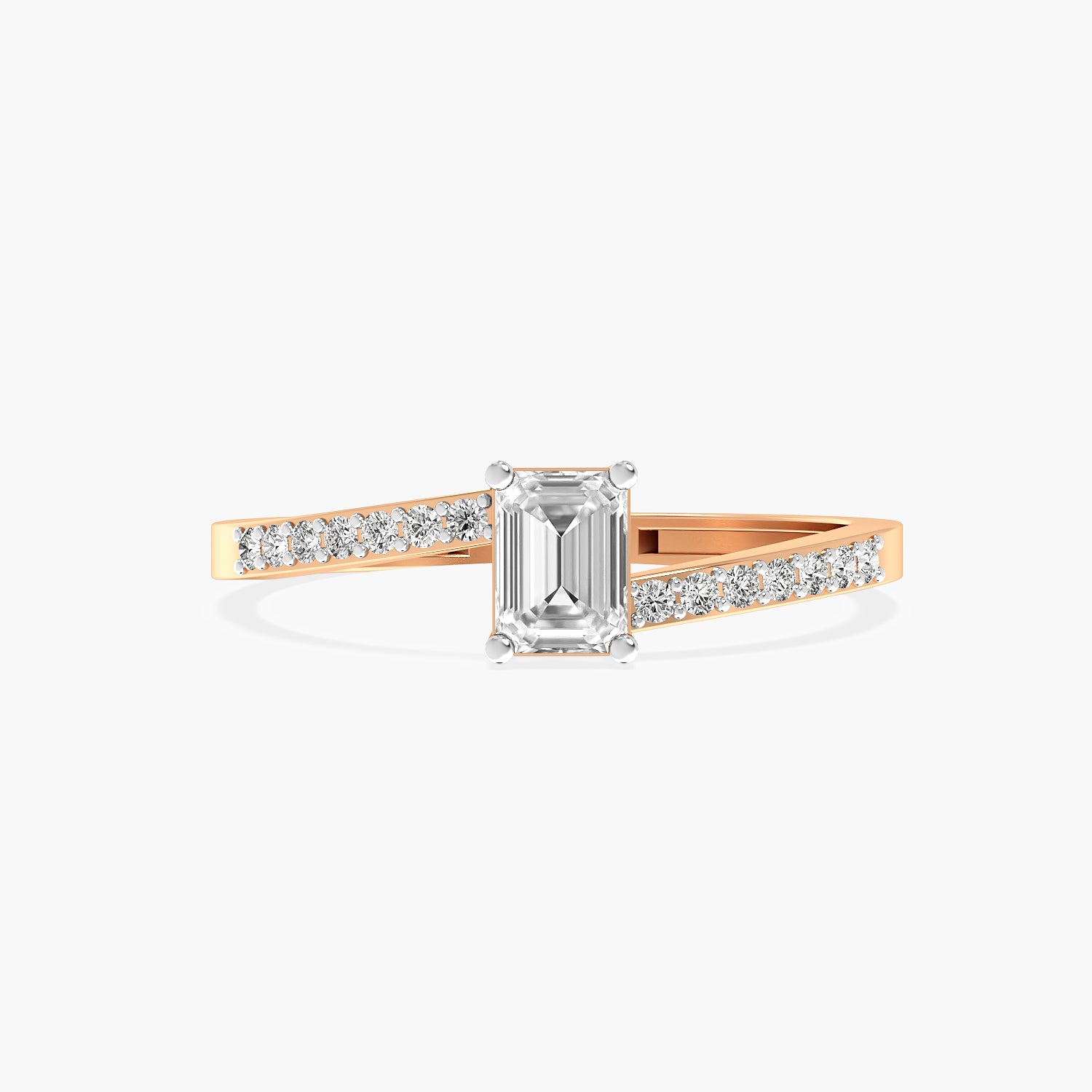 Elara Emerald Lab-Grown Diamond Ring