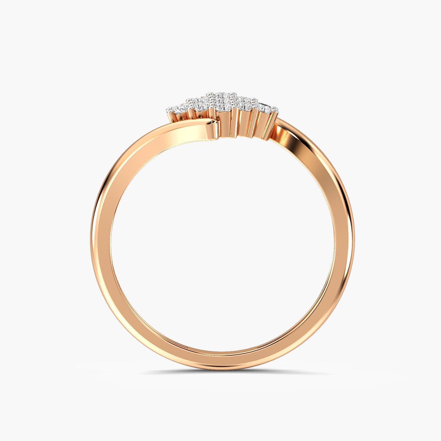 Aurora Cluster Lab-Grown Diamond Ring