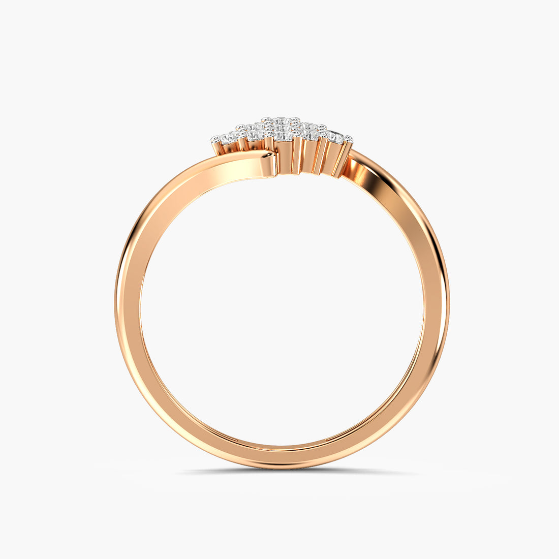 Aurora Cluster Lab-Grown Diamond Ring