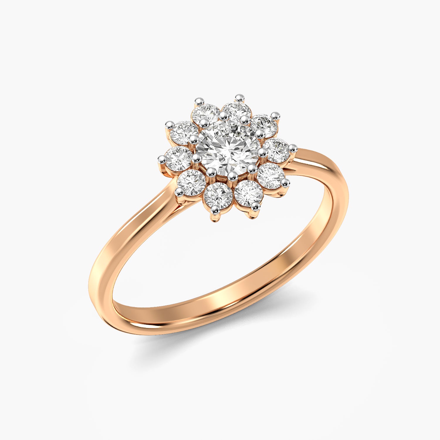 Aurelia Halo Lab-Grown Diamond Ring
