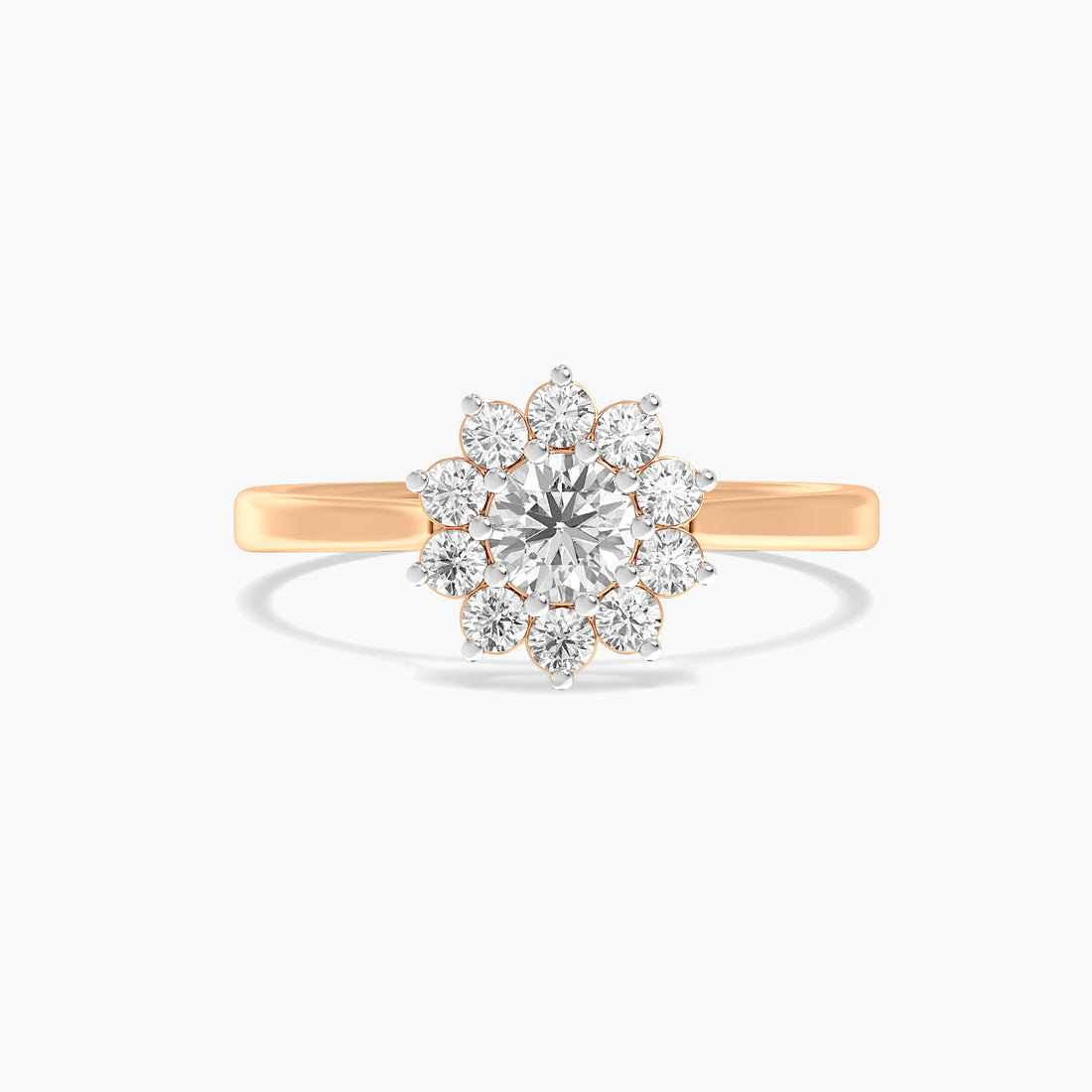 Aurelia Halo Lab-Grown Diamond Ring